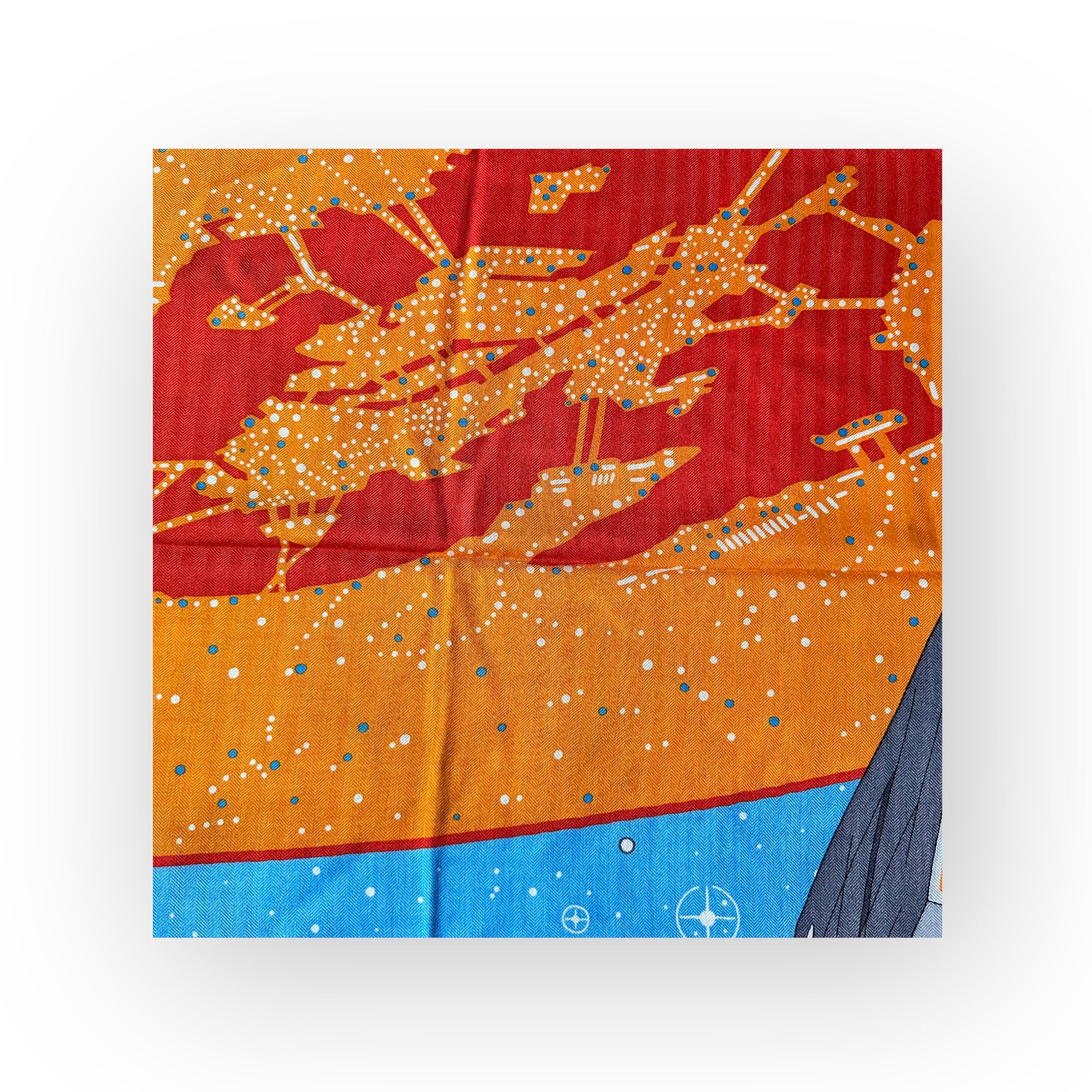 Hermès Odyssey - FOULARD HERMES - cachemire