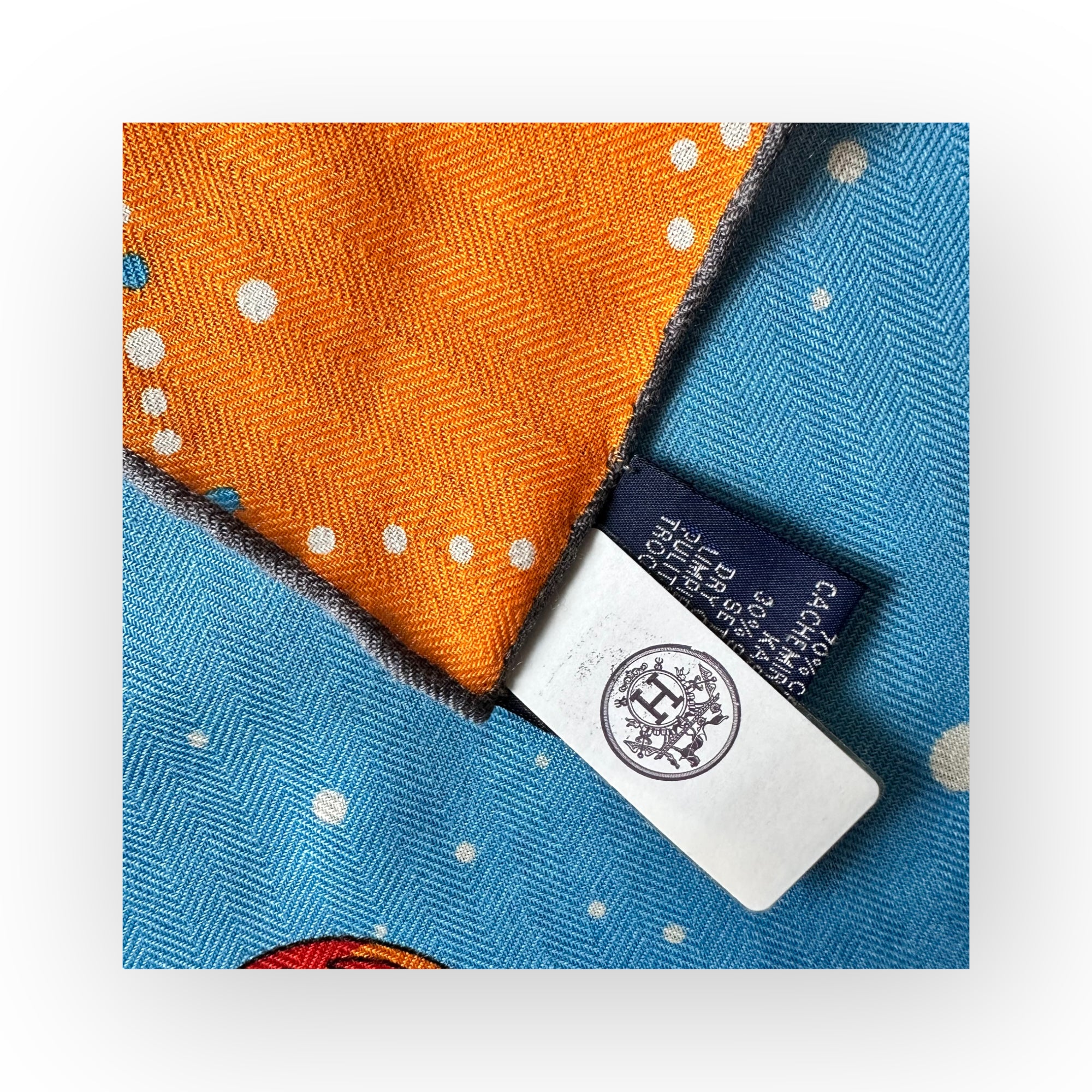 Hermès Odyssey - FOULARD HERMES - cachemire
