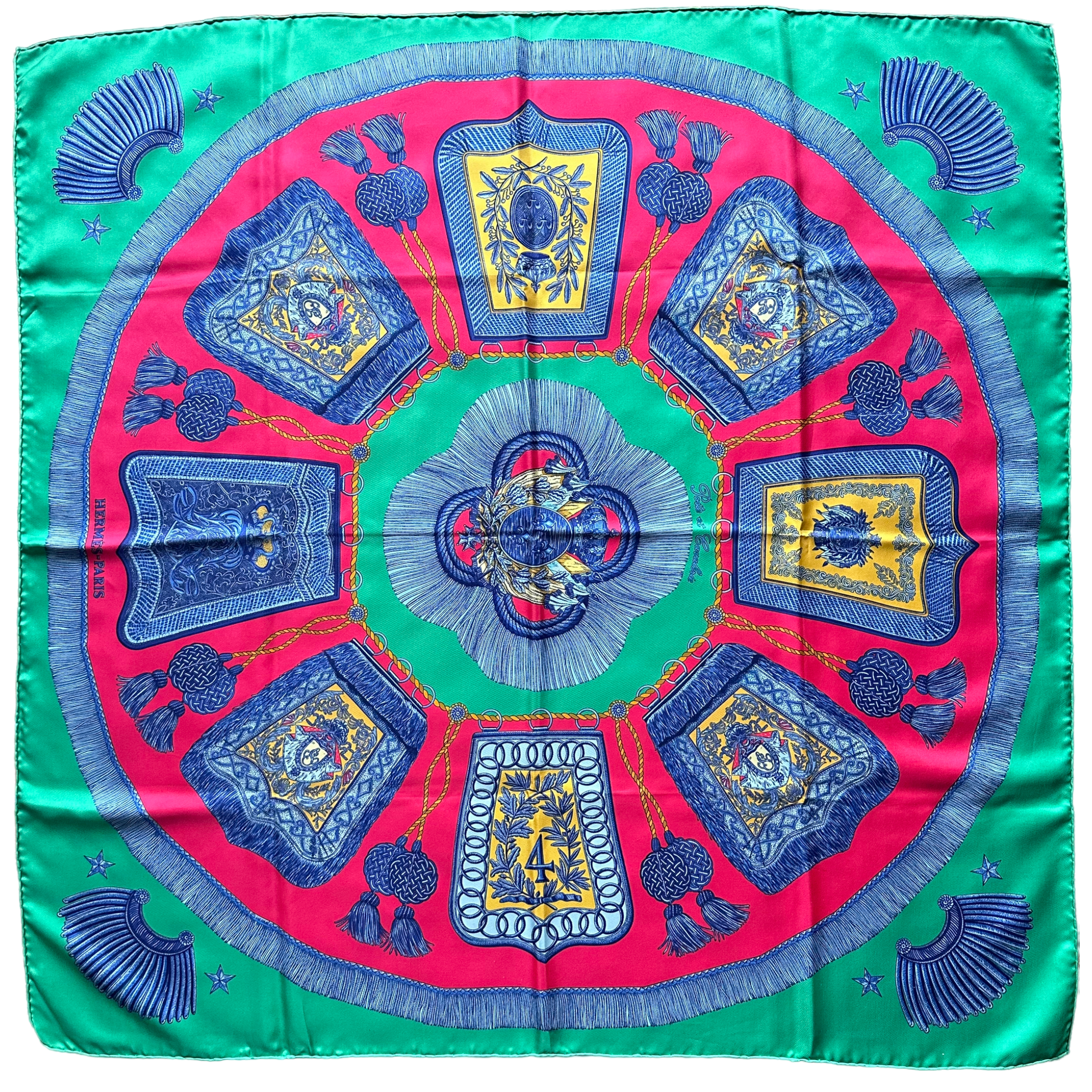 Poste et cavalerie - FOULARD HERMES 90 CM