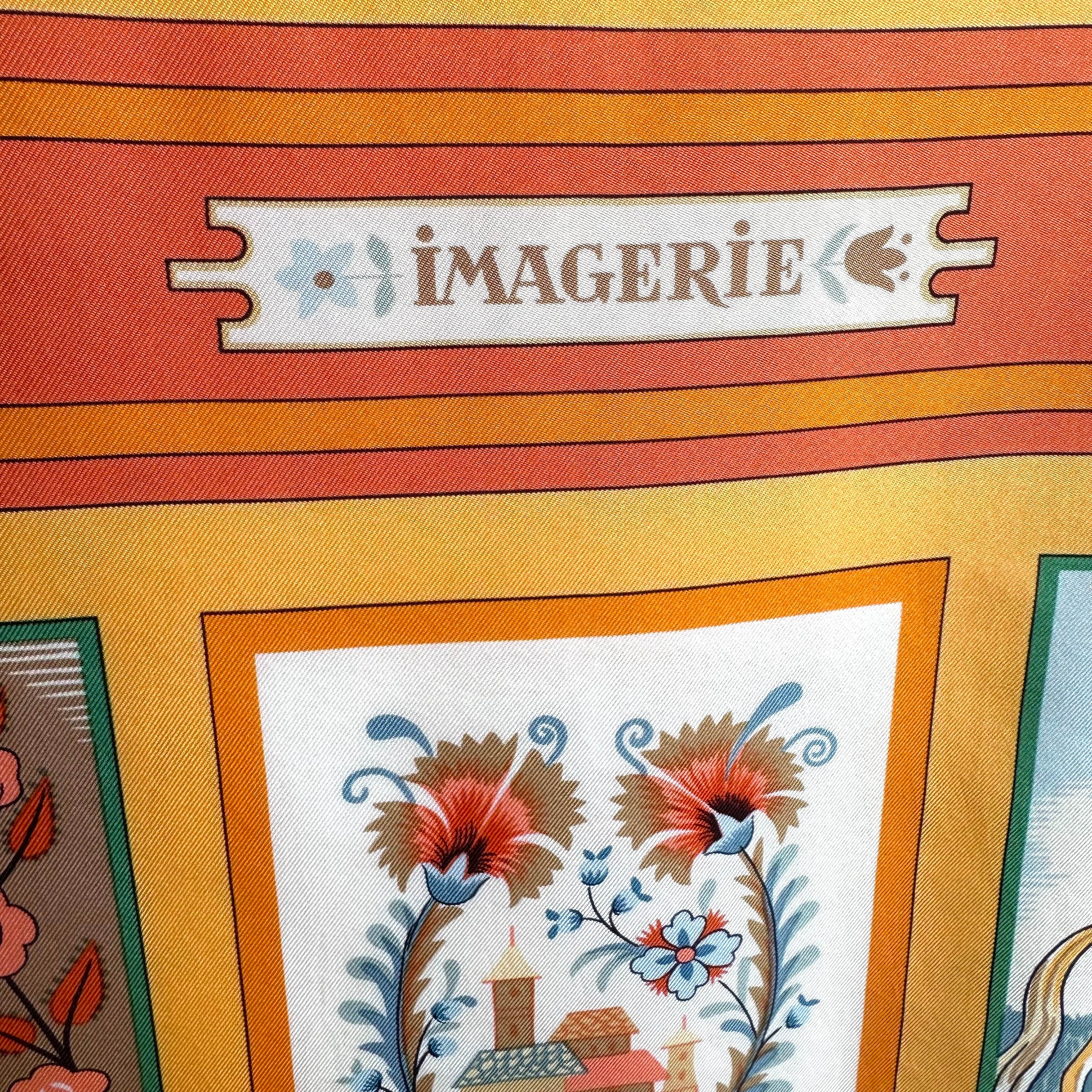 Imagerie - FOULARD HERMES 90cm