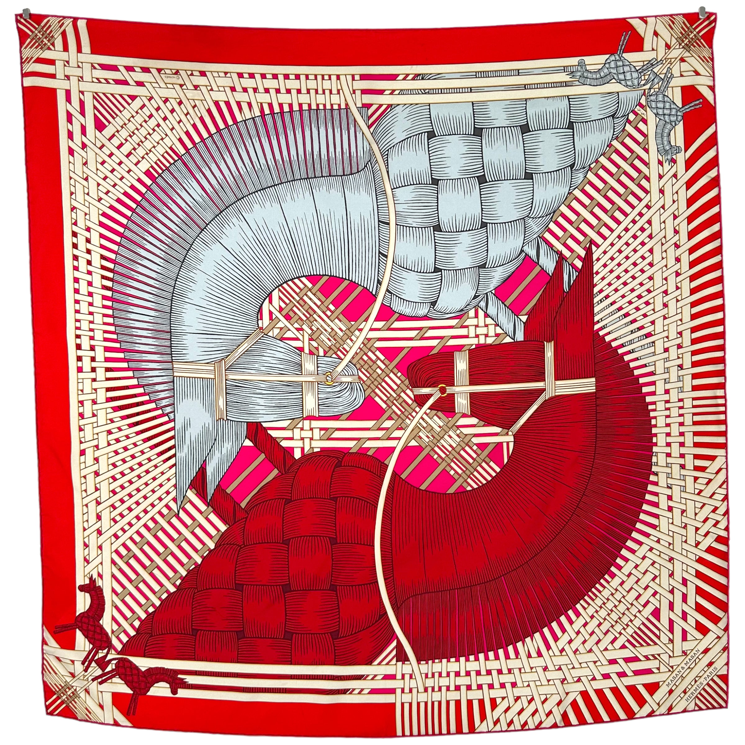 Masan & Masan - FOULARD HERMES 90CM