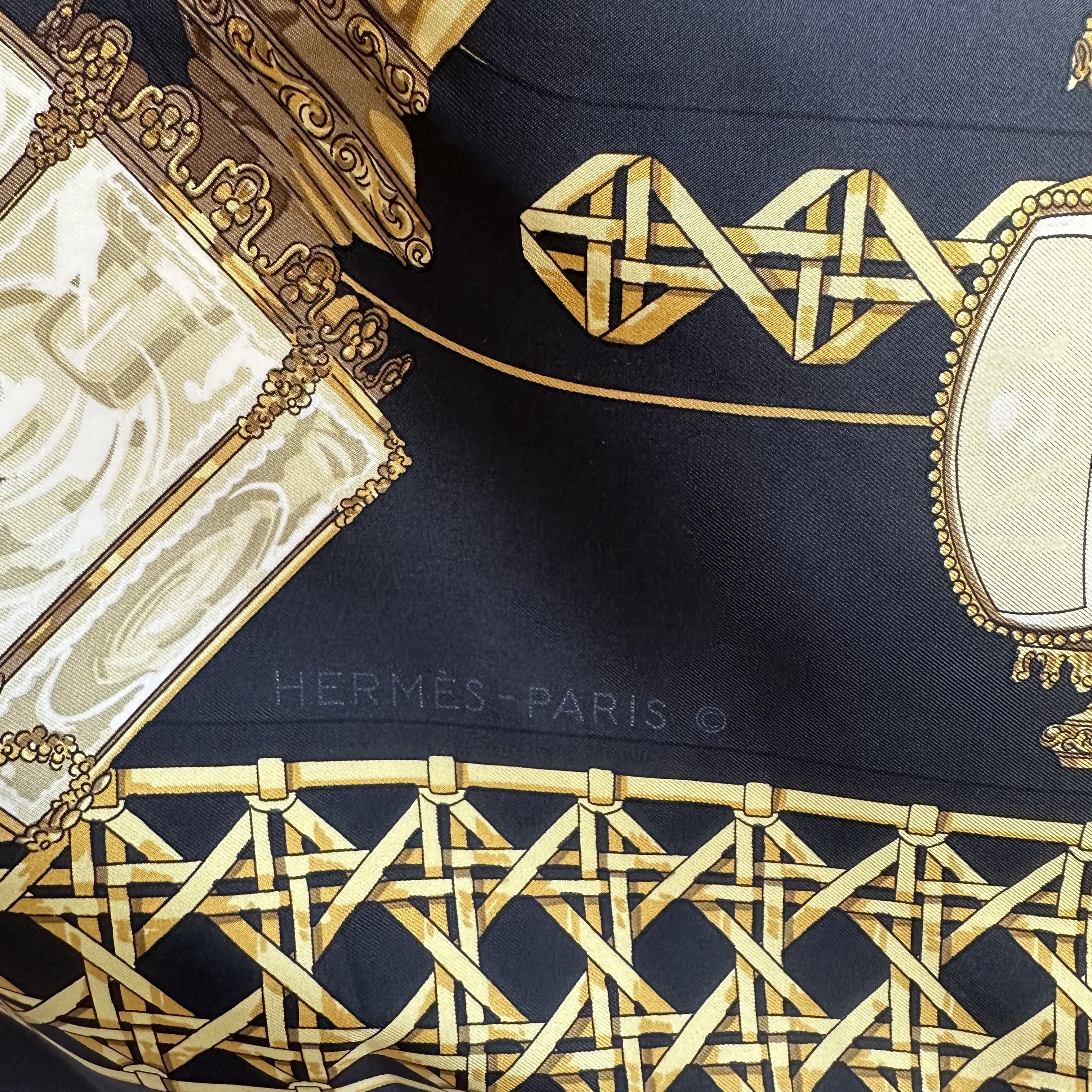 Feux de route - FOULARD HERMES 90CM