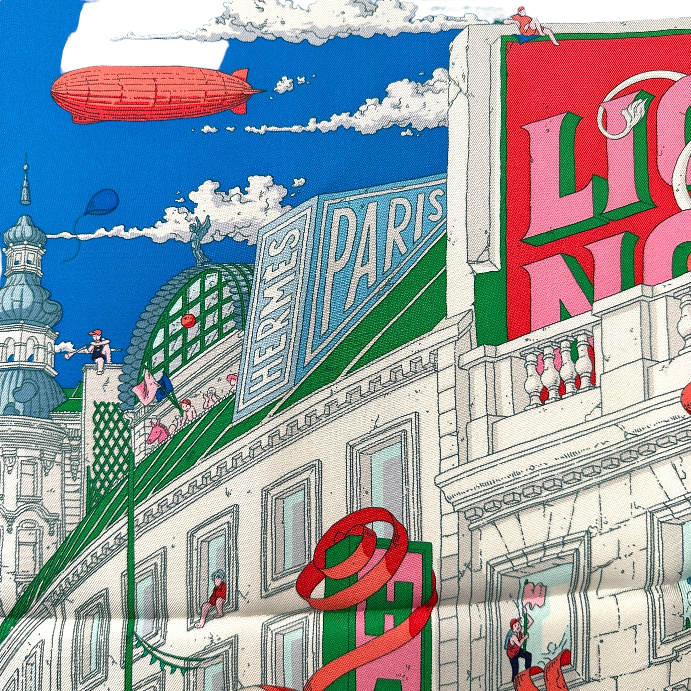 Grand prix du faubourg - FOULARD HERMES 90CM