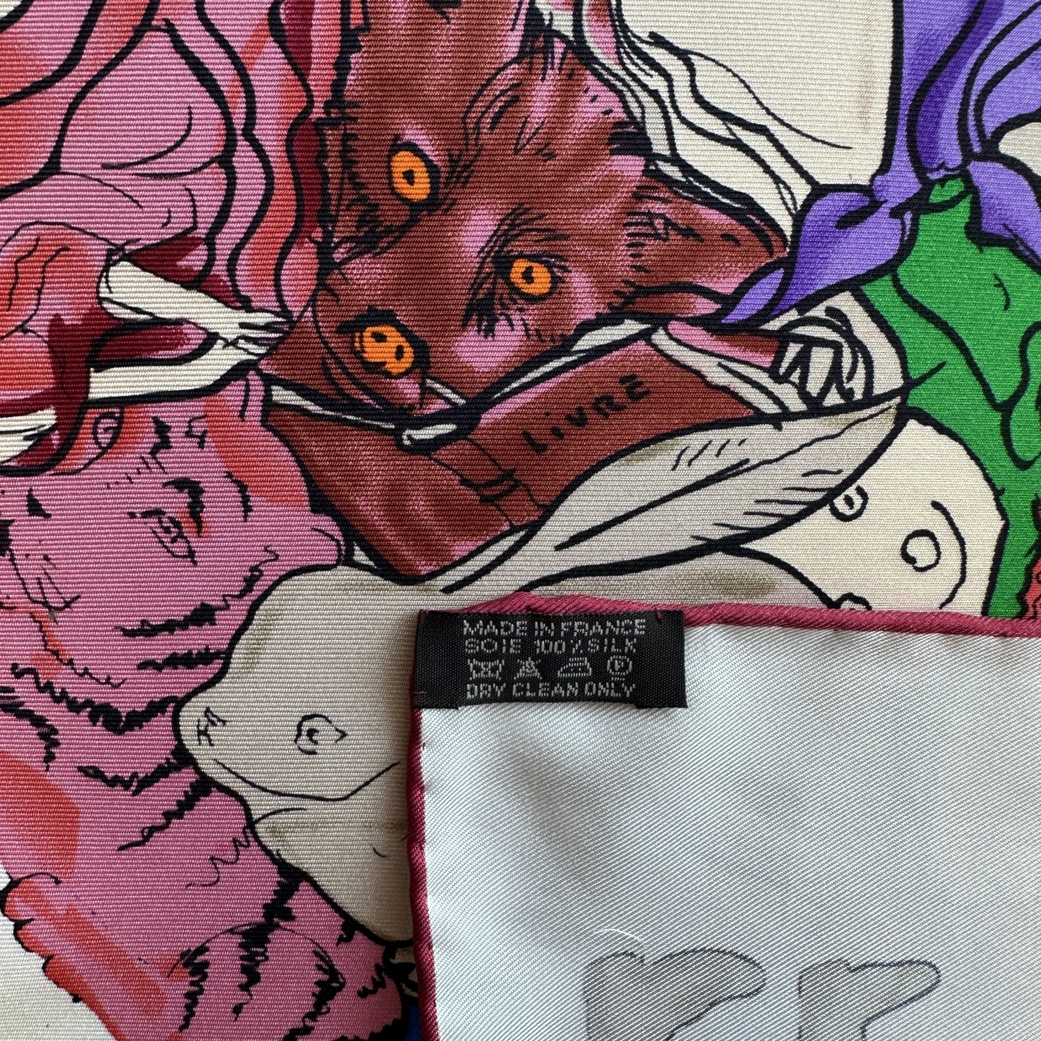 Foulard Hermès 90 cm - Métamorphoses - Philippe Dumas (2014)