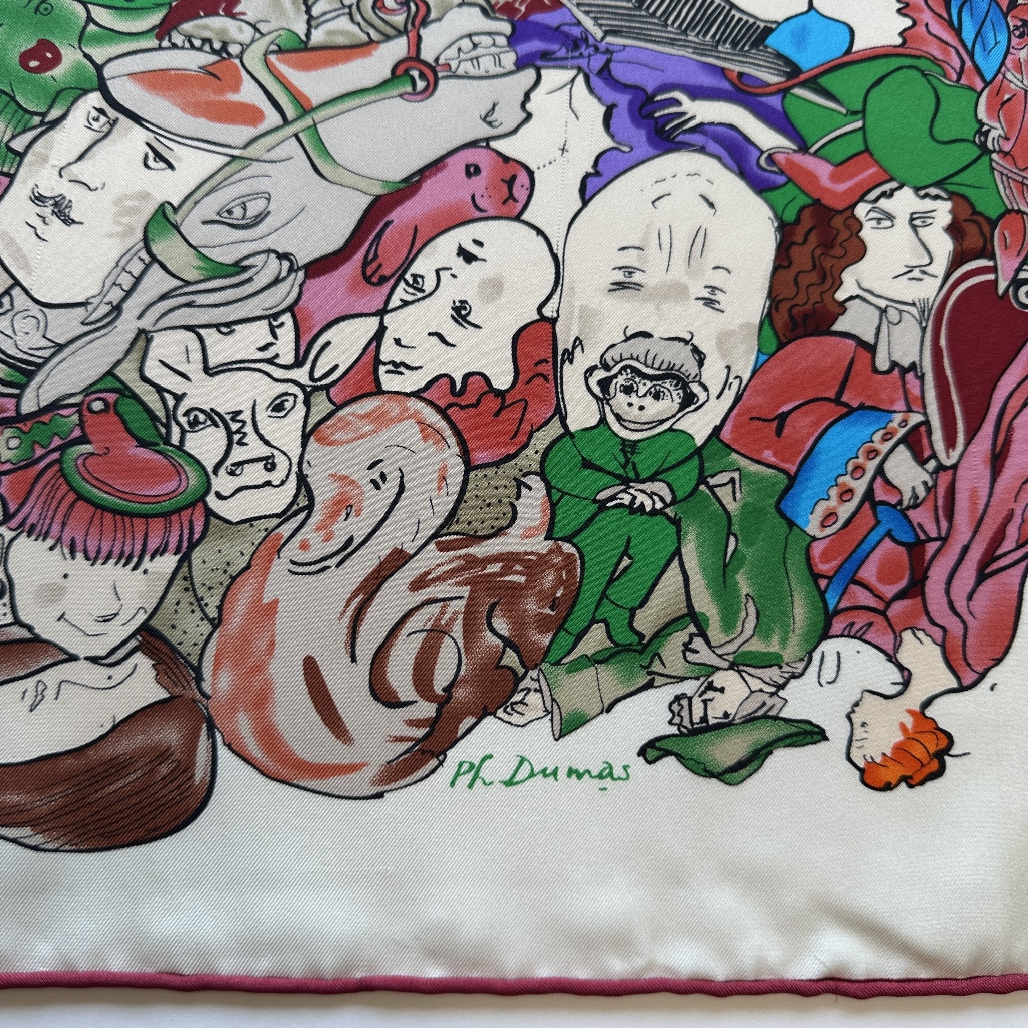 Foulard Hermès 90 cm - Métamorphoses - Philippe Dumas (2014)