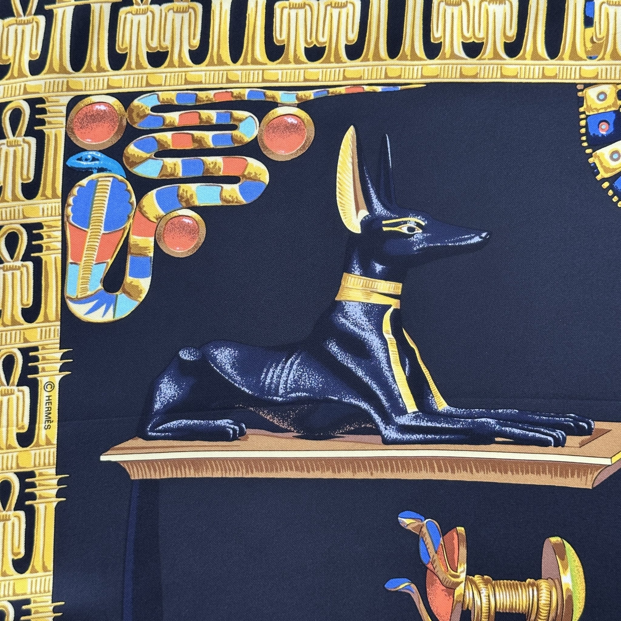 Tutankhamun - HERMES 90 CM SCARF