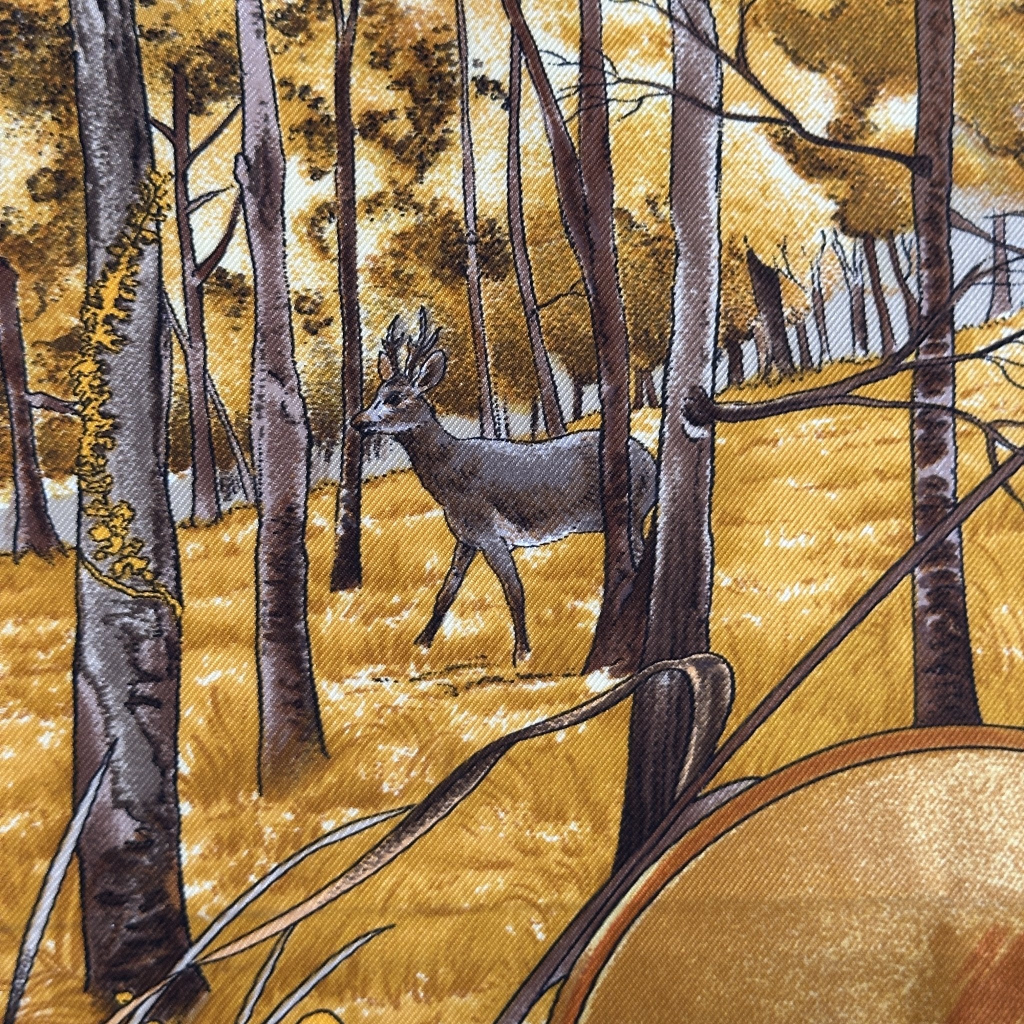 Chasse au bois - FOULARD HERMES 90 CM