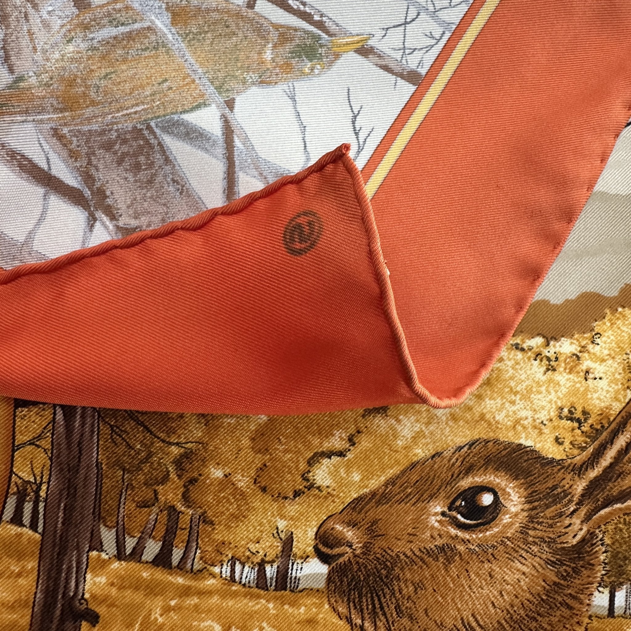 Chasse au bois - FOULARD HERMES 90 CM