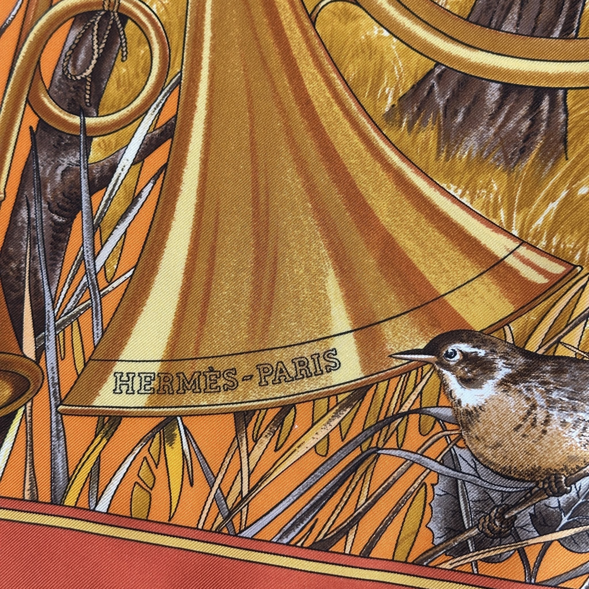 Chasse au bois - FOULARD HERMES 90 CM