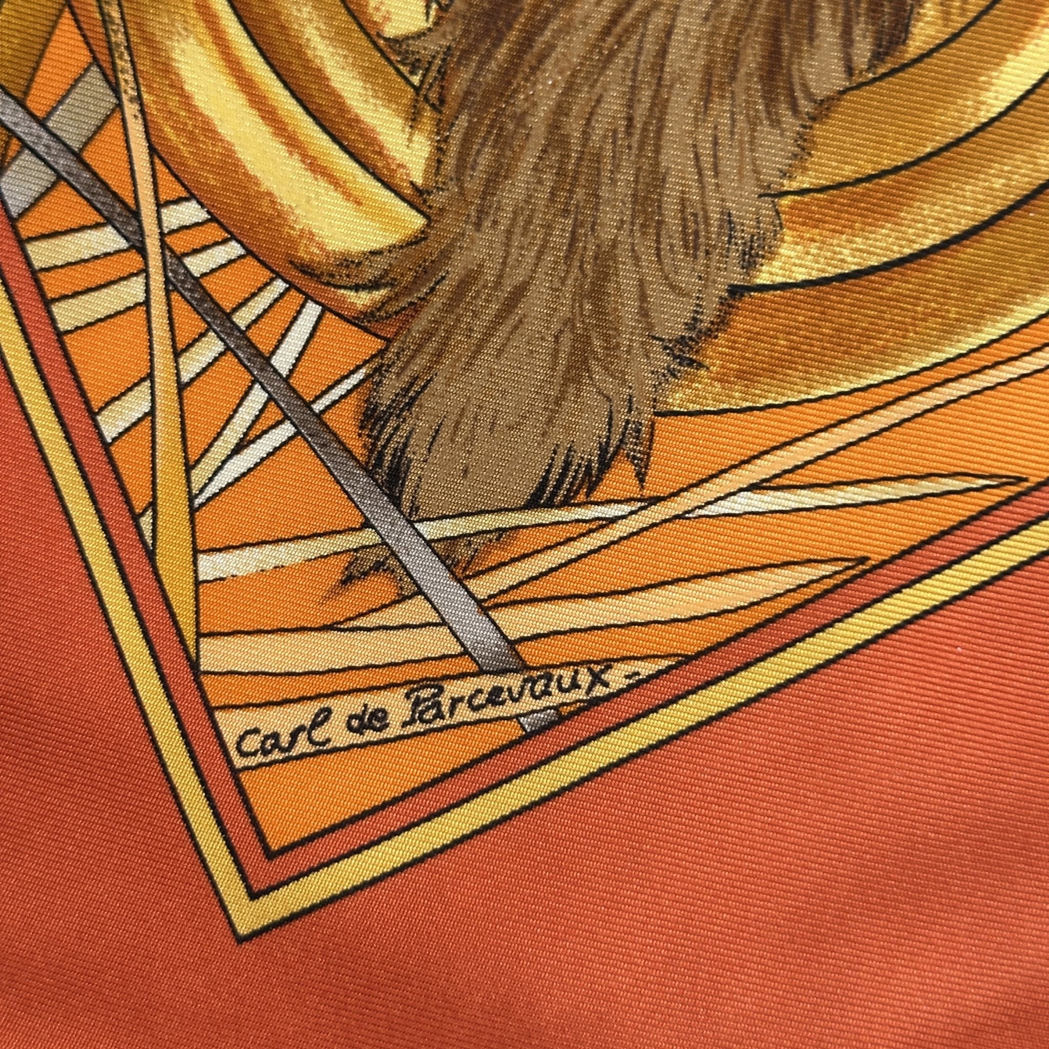 Chasse au bois - FOULARD HERMES 90 CM