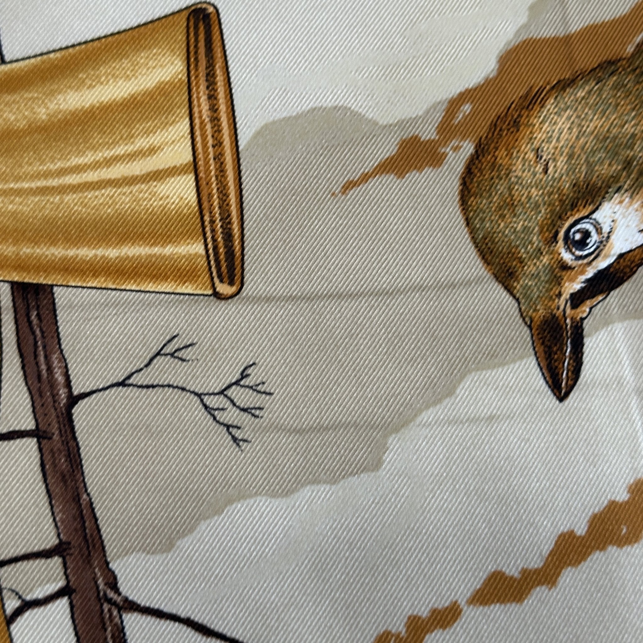 Chasse au bois - FOULARD HERMES 90 CM