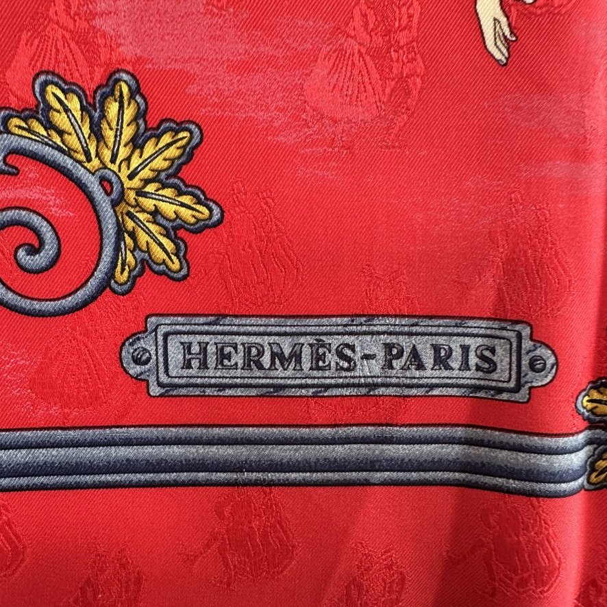 Joies d'hiver - FOULARD HERMES 90 CM