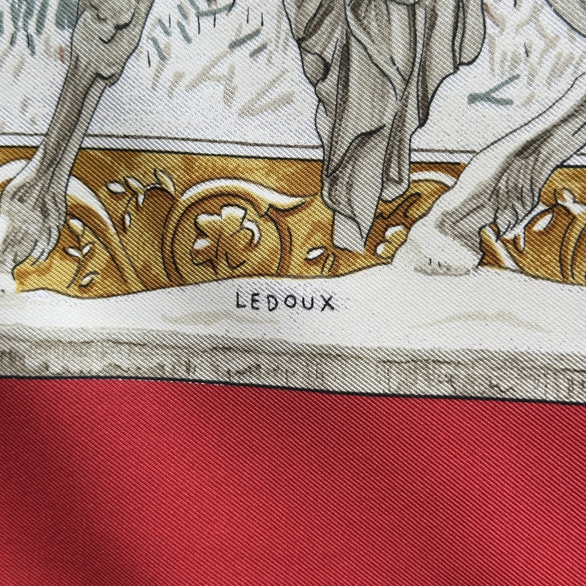 L'hiver - FOULARD HERMES 90 CM