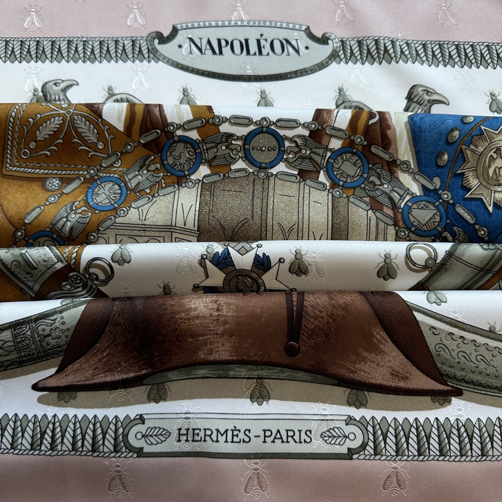 Napoleon - Hermes scarf 90 cm