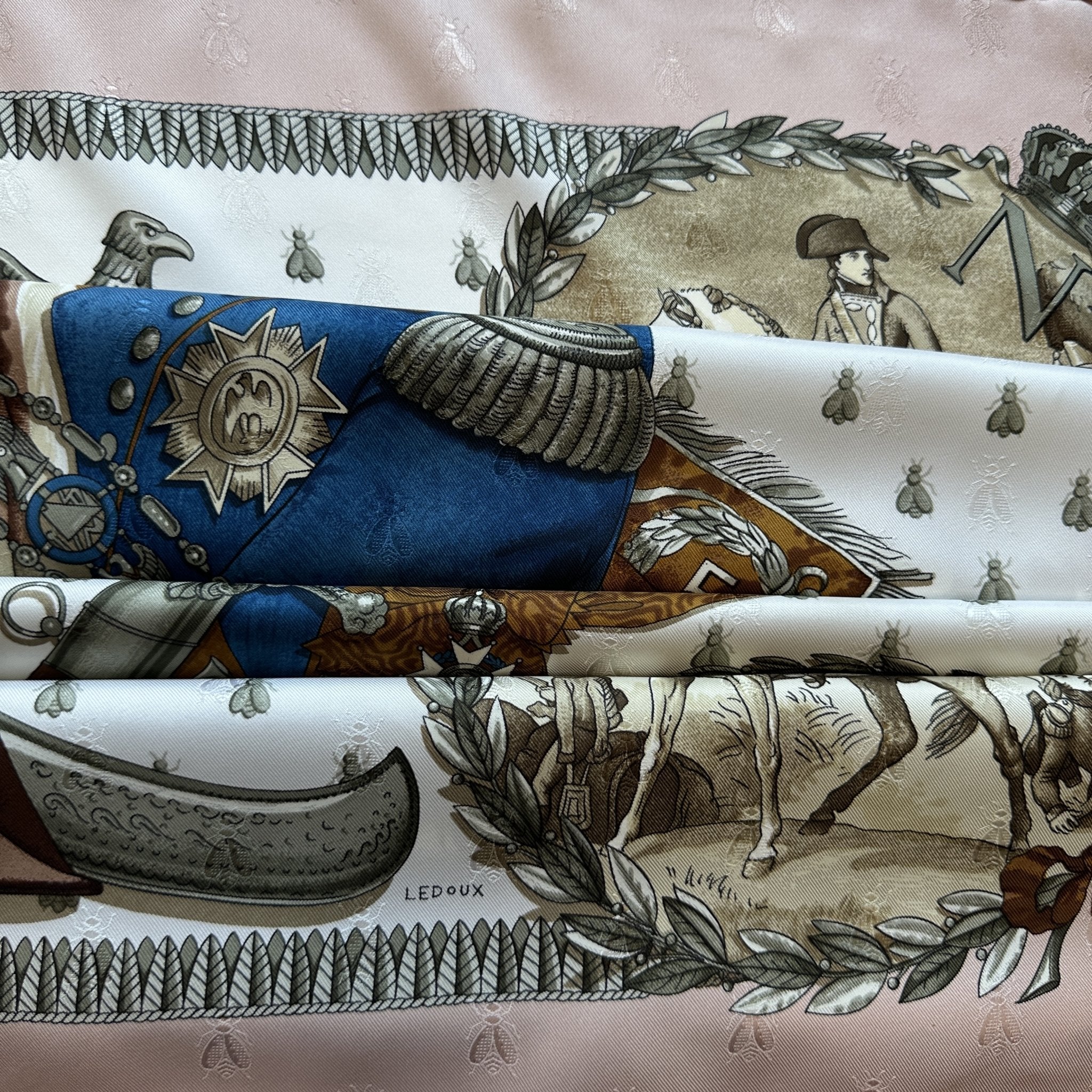 Napoleon - Hermes scarf 90 cm