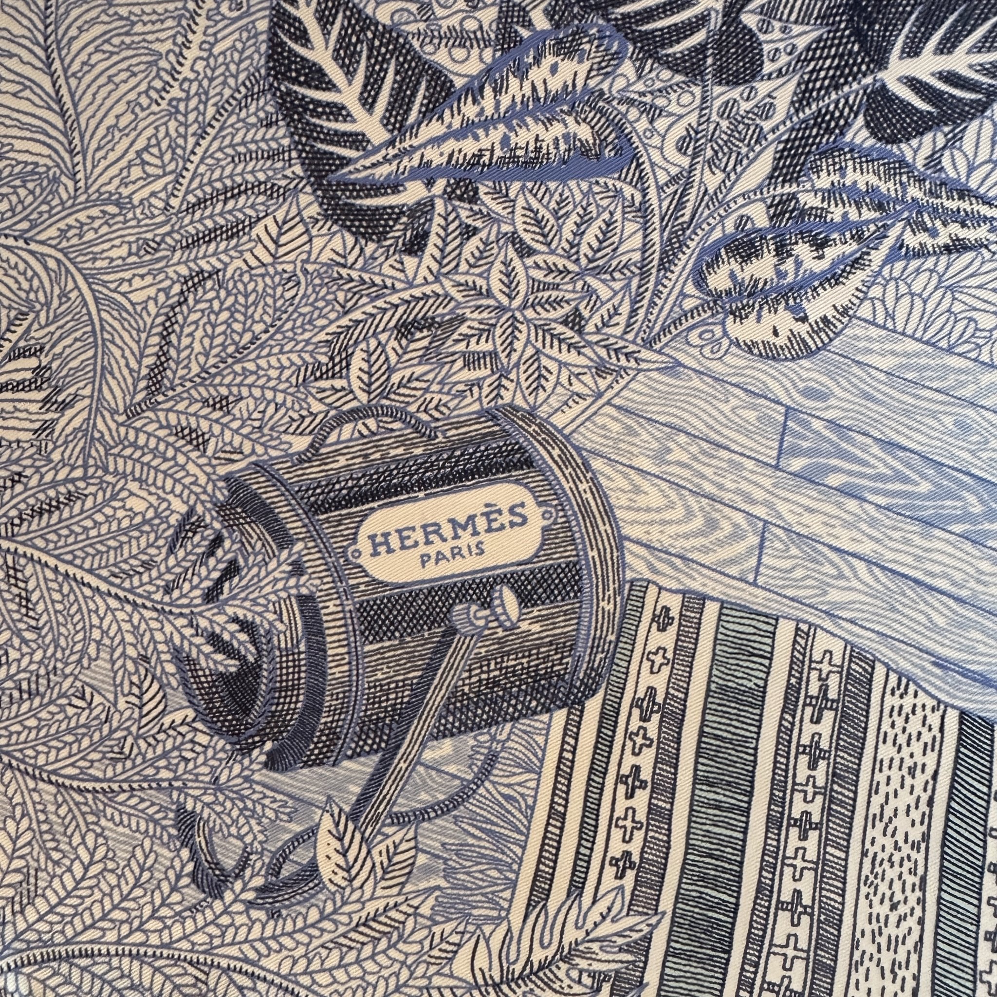 Acte III, scène 1, La clairière - FOULARD HERMES 90CM