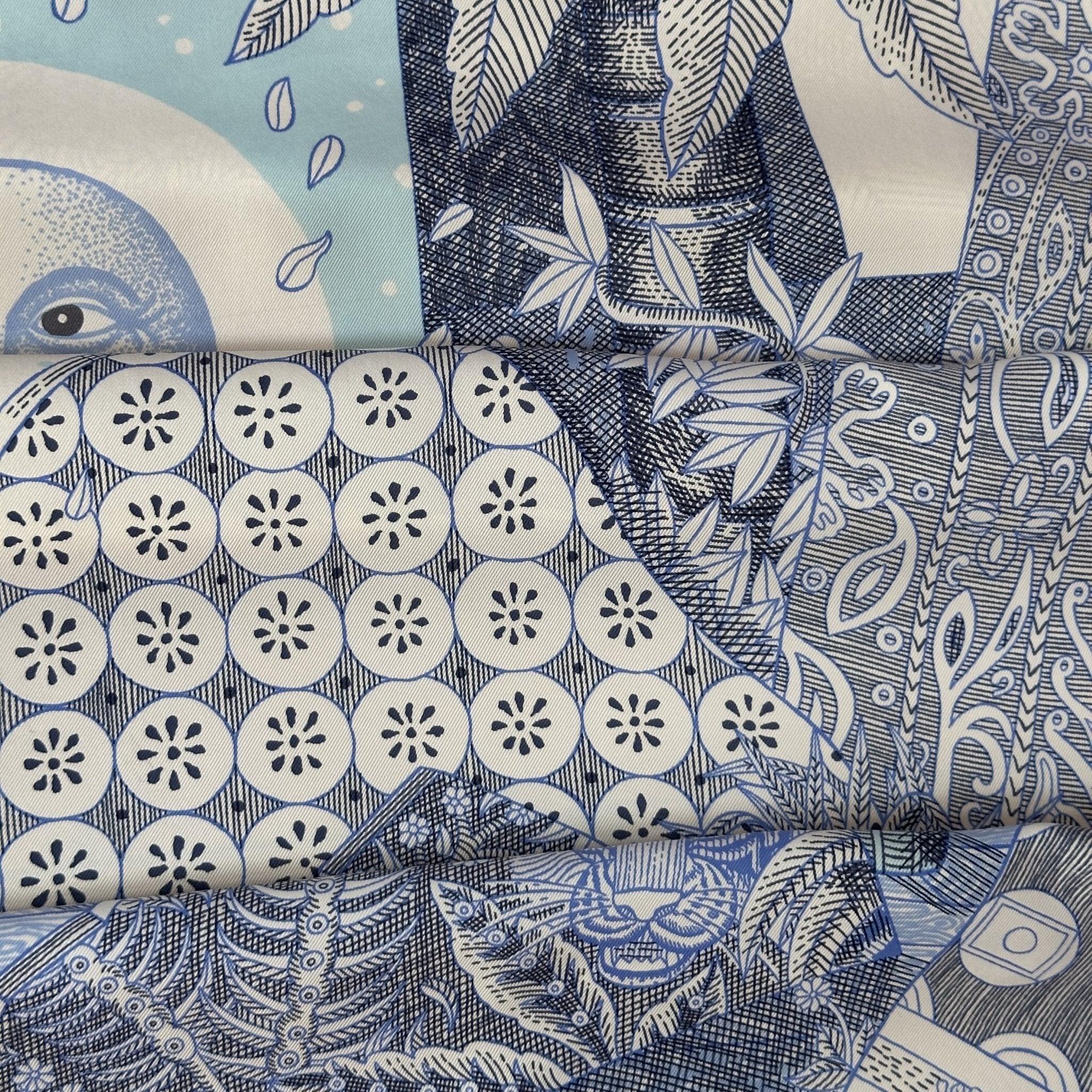 Acte III, scène 1, La clairière - FOULARD HERMES 90CM