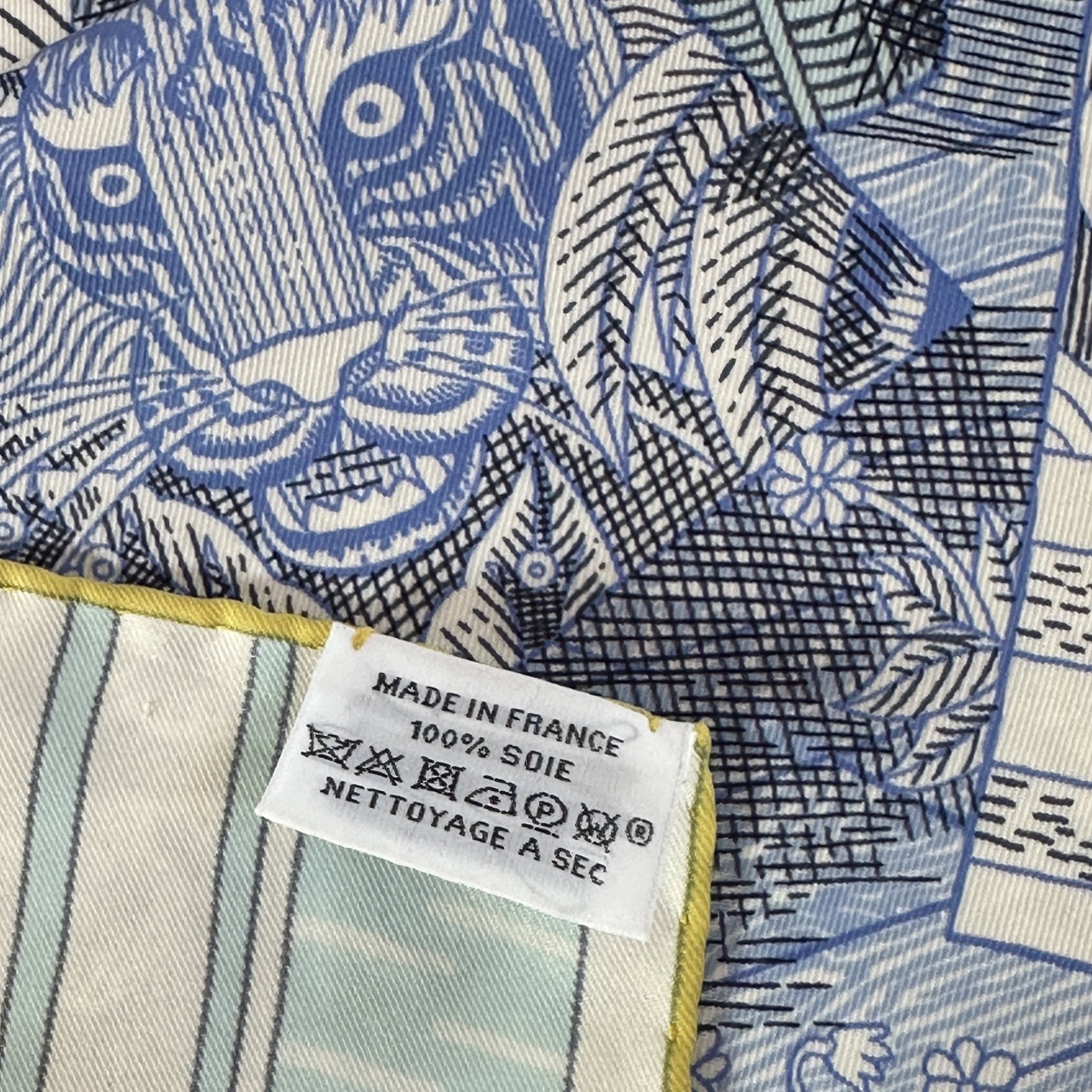 Acte III, scène 1, La clairière - FOULARD HERMES 90CM