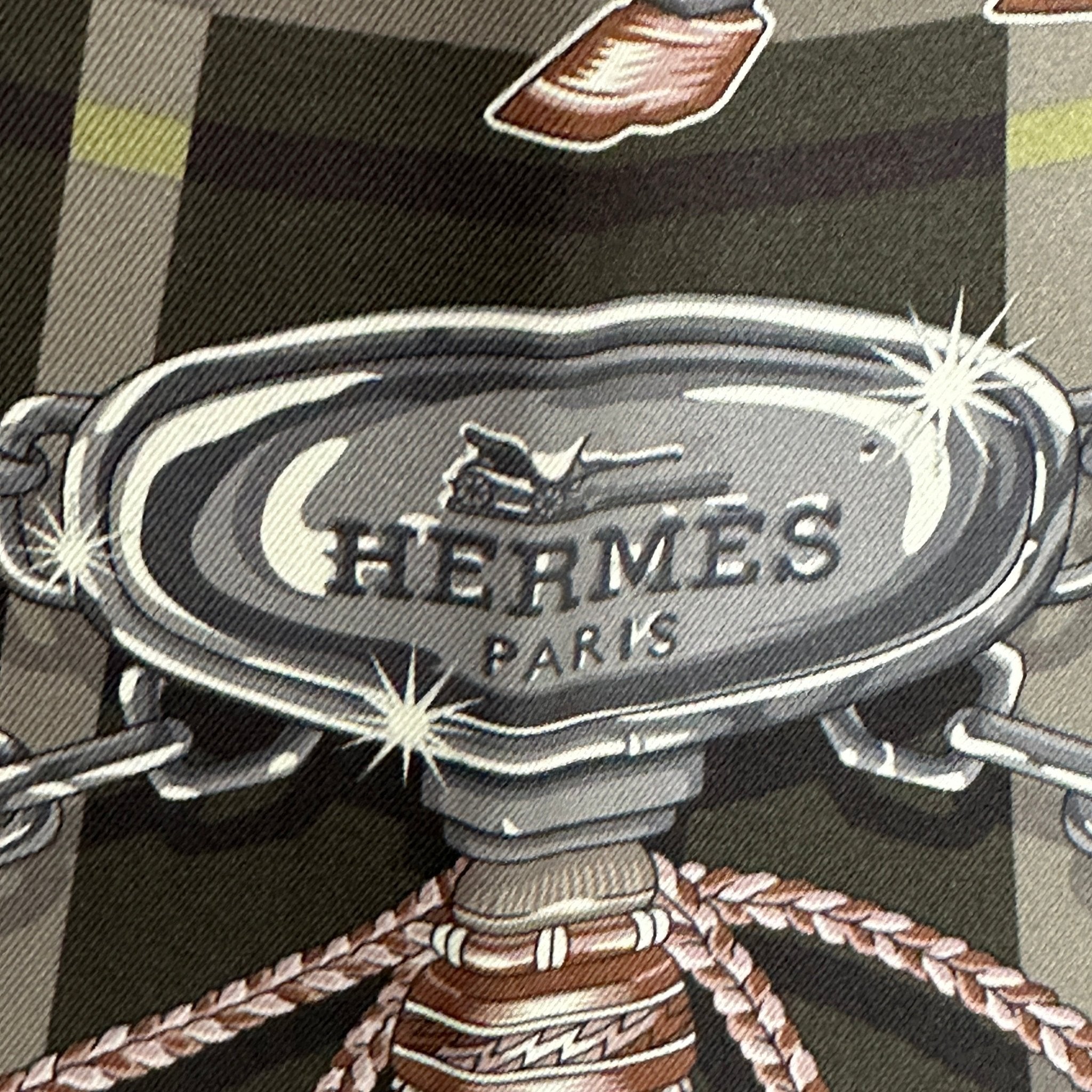 C'est la fête - FOULARD HERMES DOUBLE FACE - Carré Society