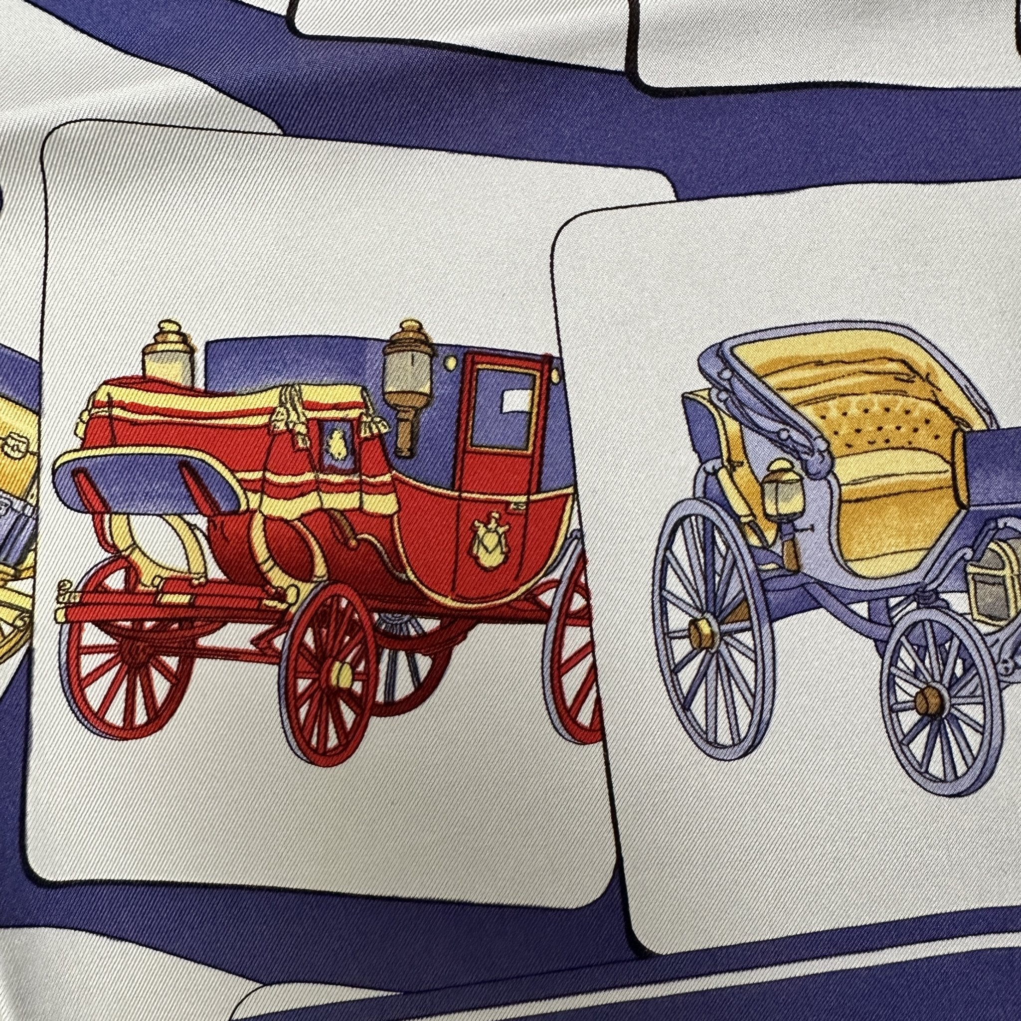 dessin de voiture hippomobile du dix septieme et dix huitieme siecle