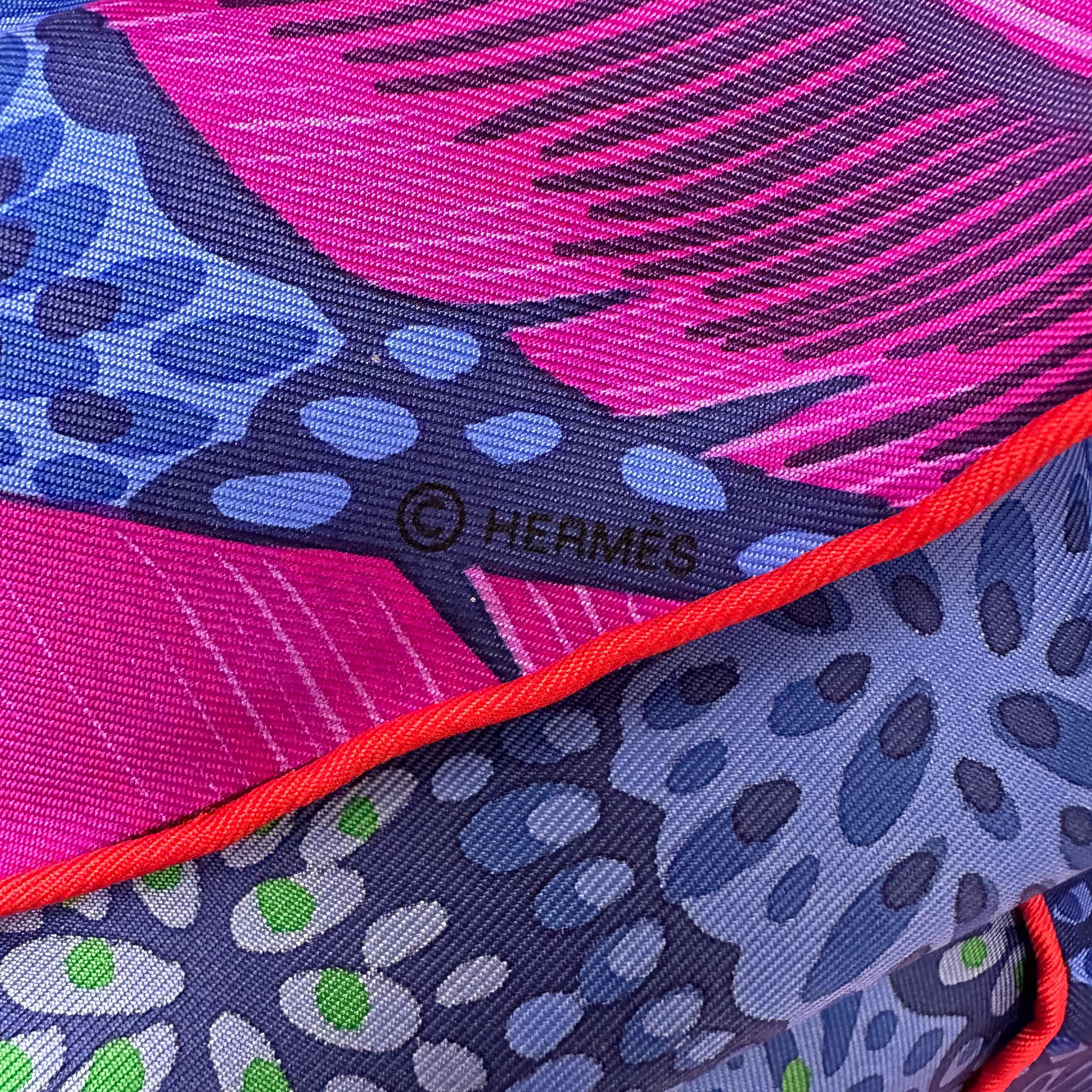 L'esprit de la forêt - Foulard Hermès 90CM