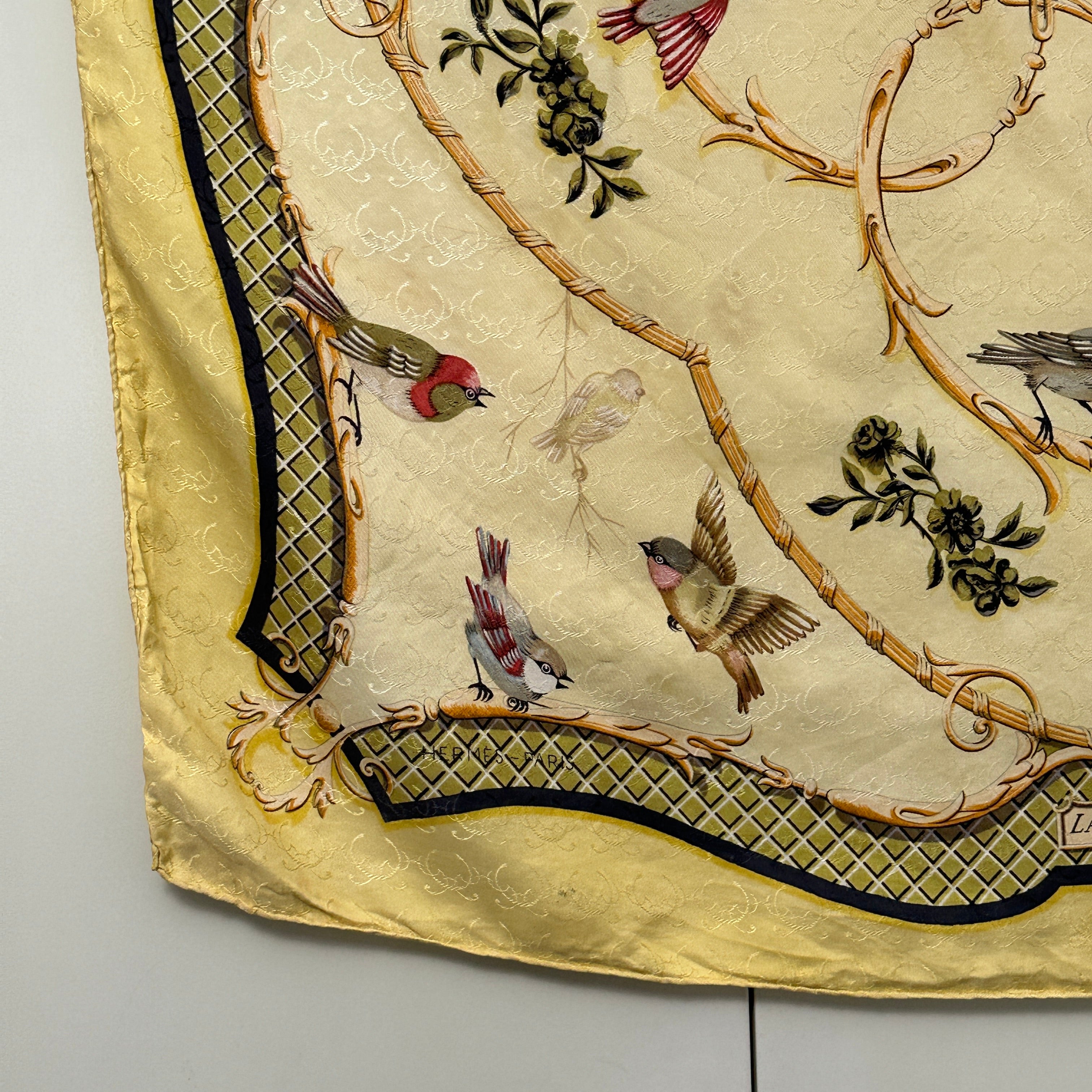 Foulard Hermès 90 cm – La Clé des Champs – Françoise Faconnet (1965)