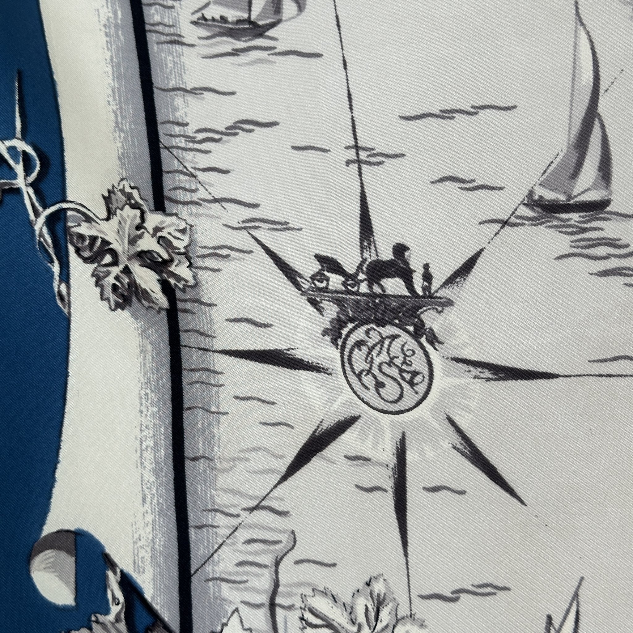 Foulard Hermès 90 cm - La France - Françoise de la Perrière - 1959