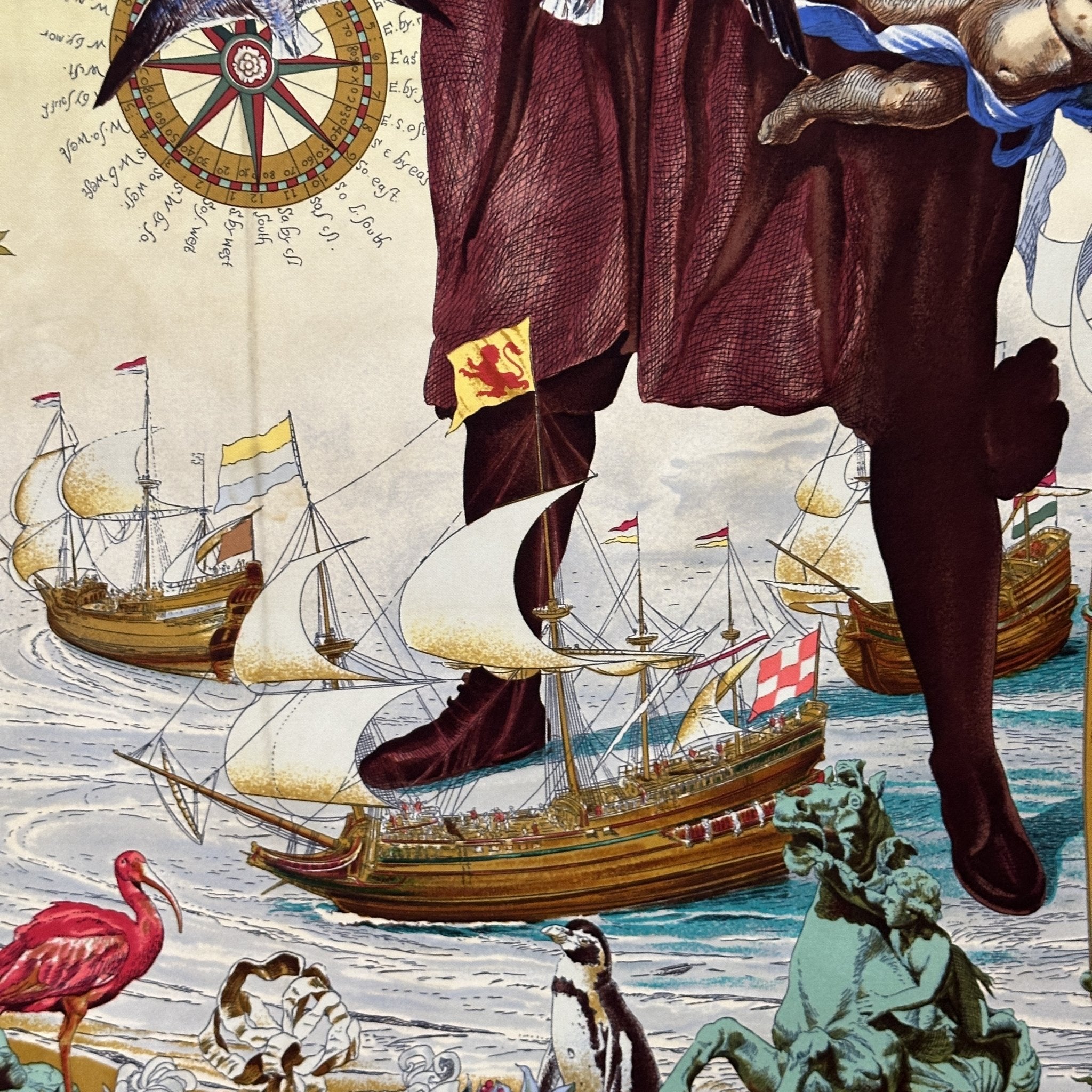 détail du bateau de christophe colomb