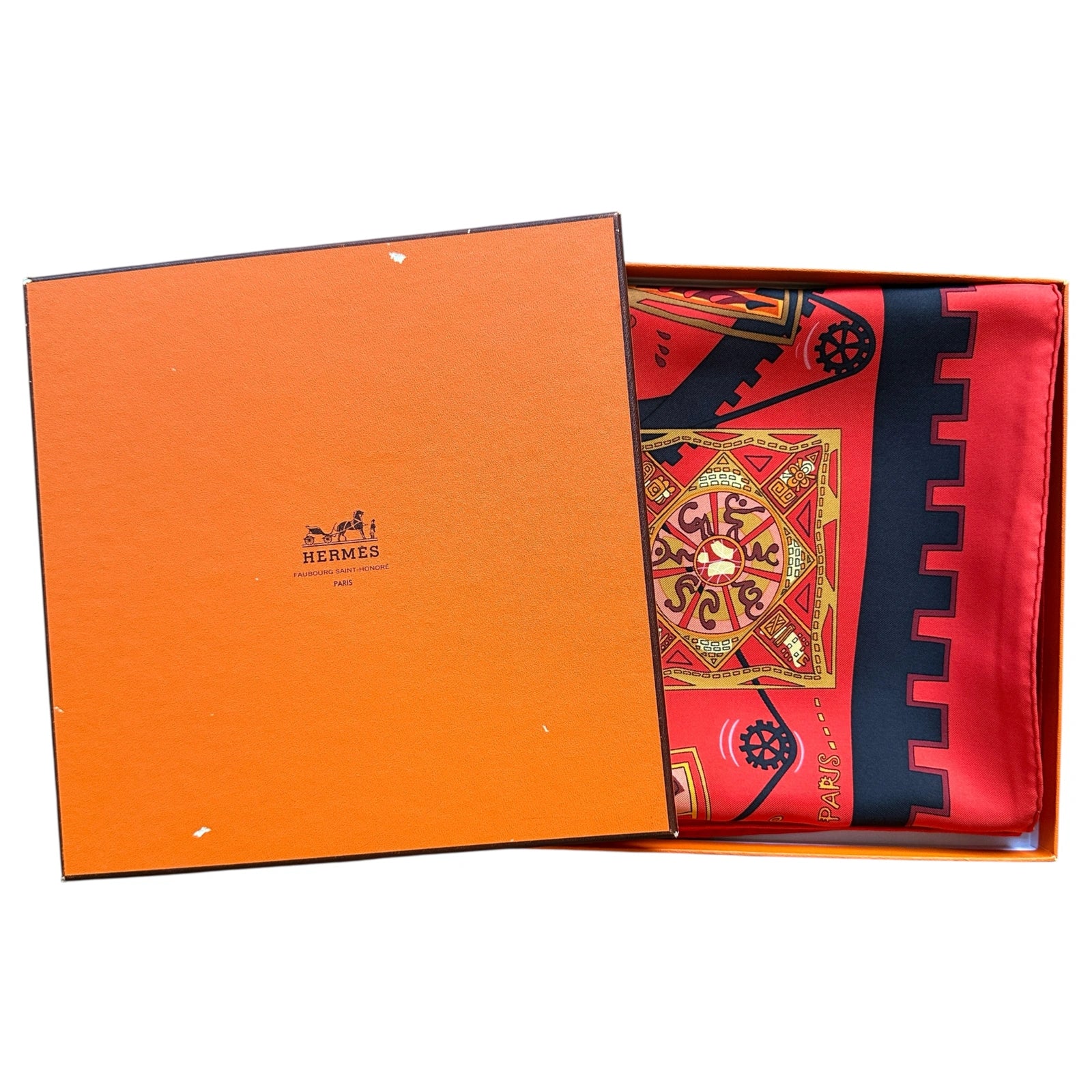 La mécanique des idées - FOULARD HERMES 90