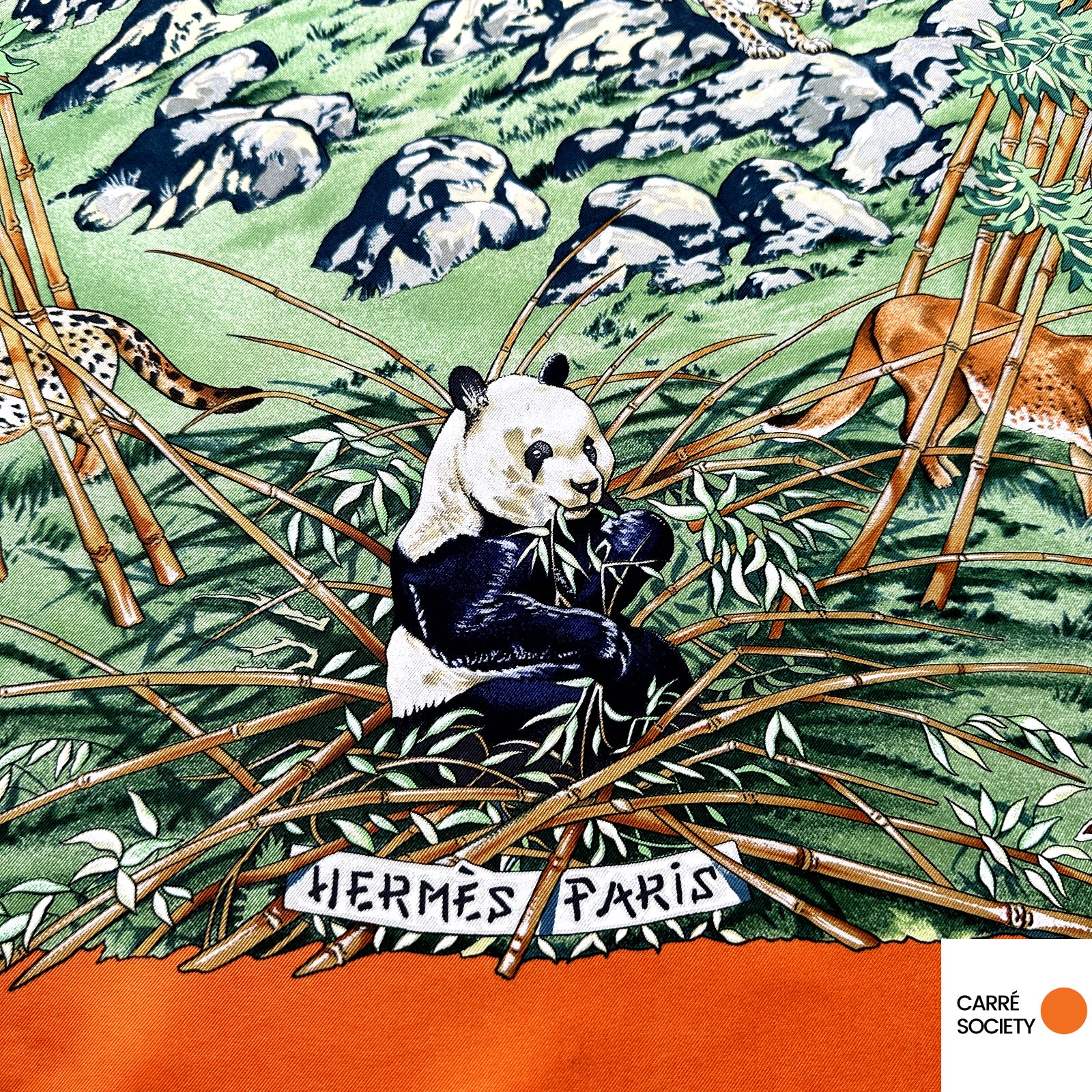 Hermès Sichuan scarf – Robert Dallet - 1995