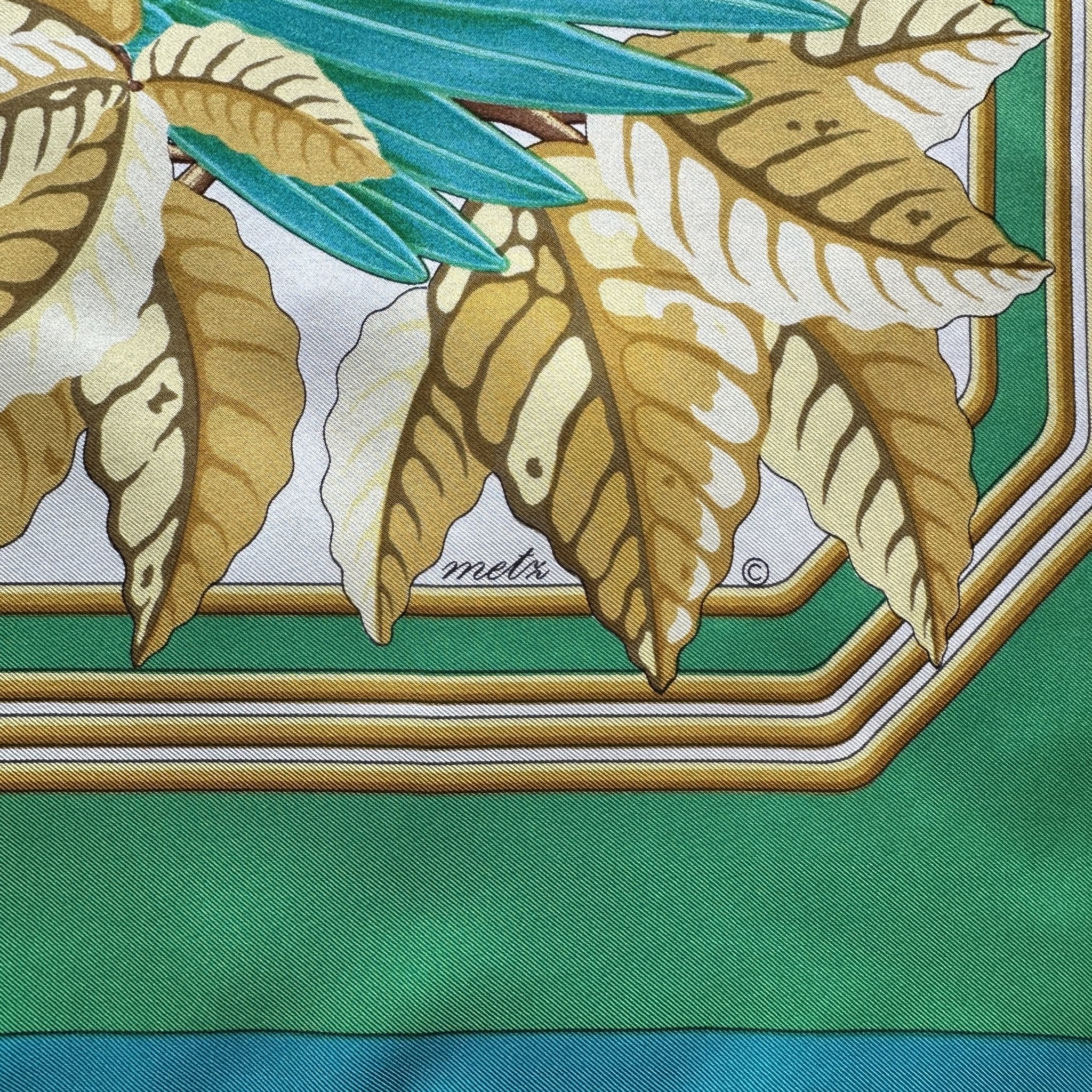 Signature de Joachim Metz, dessinateur du carré