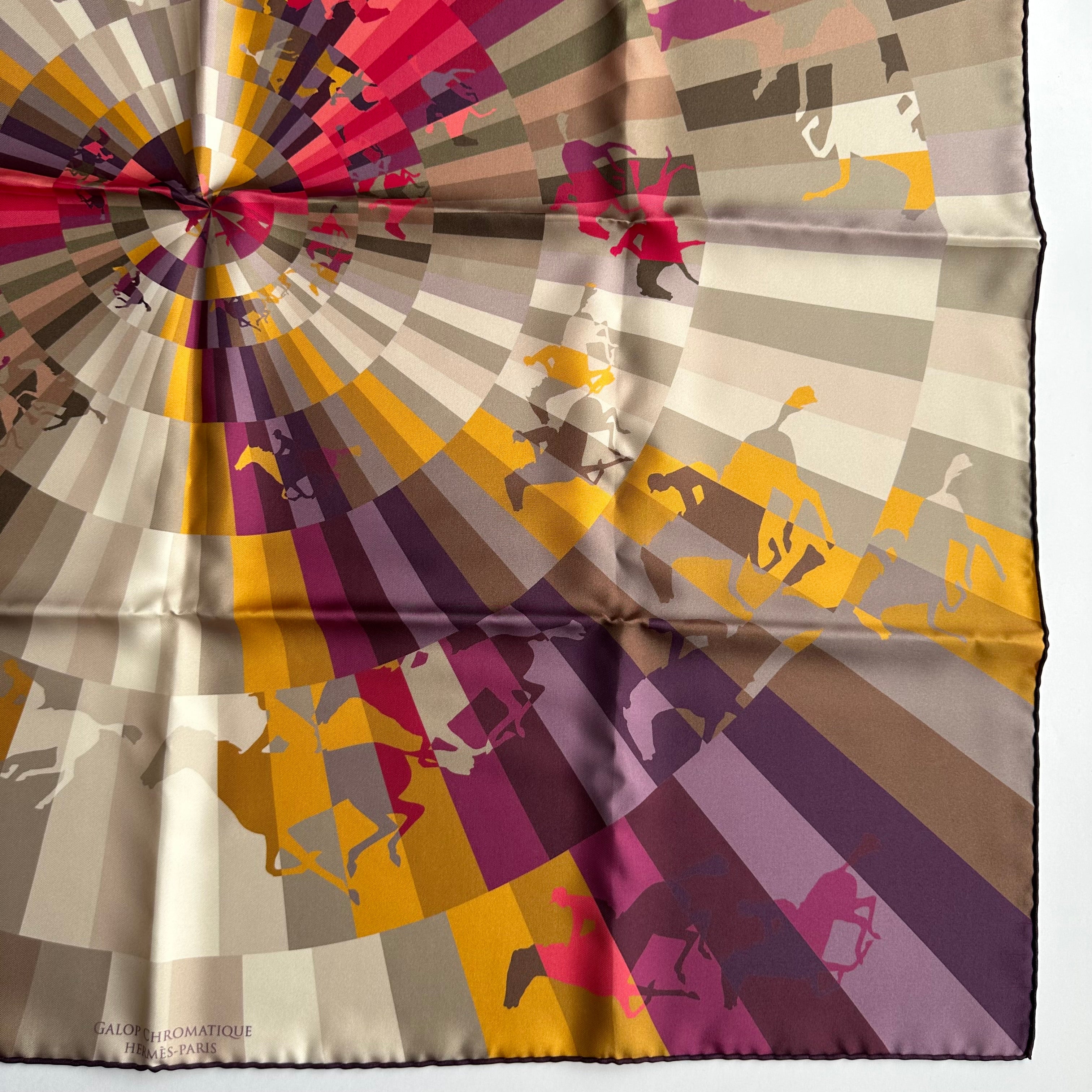 Galop chromatique - FOULARD HERMES 90 CM