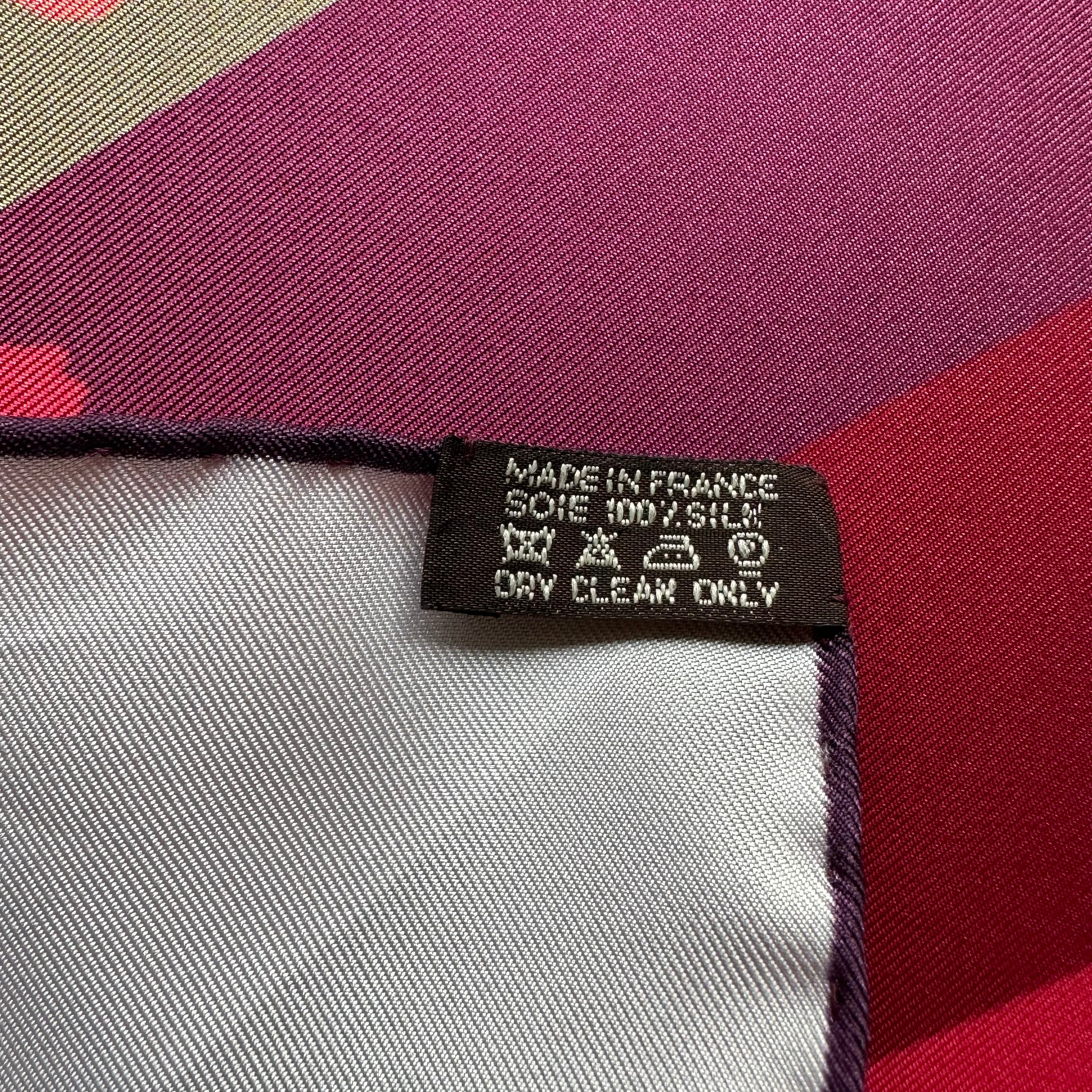 Galop chromatique - FOULARD HERMES 90 CM