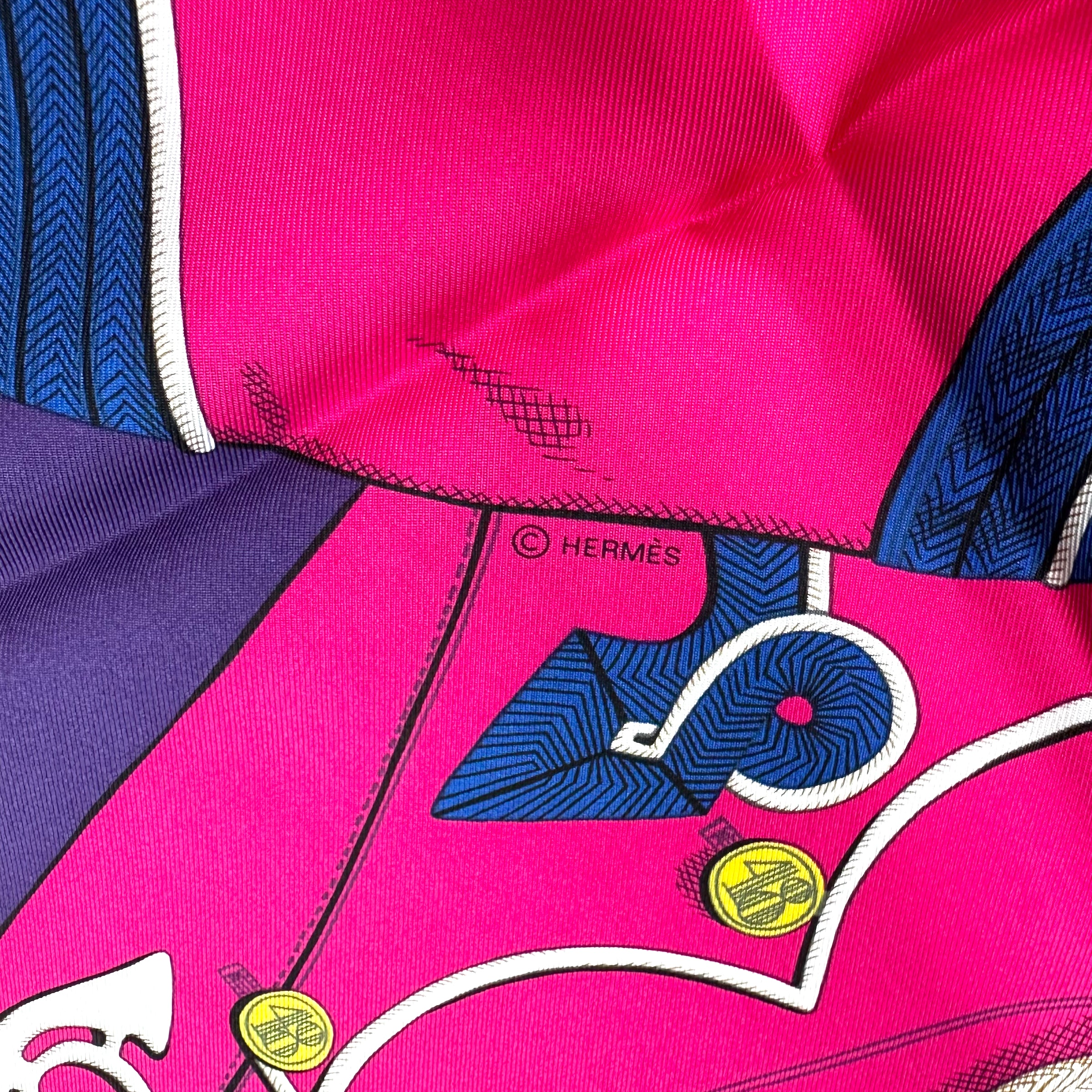 Zouaves et dragons - FOULARD HERMES 90 cm