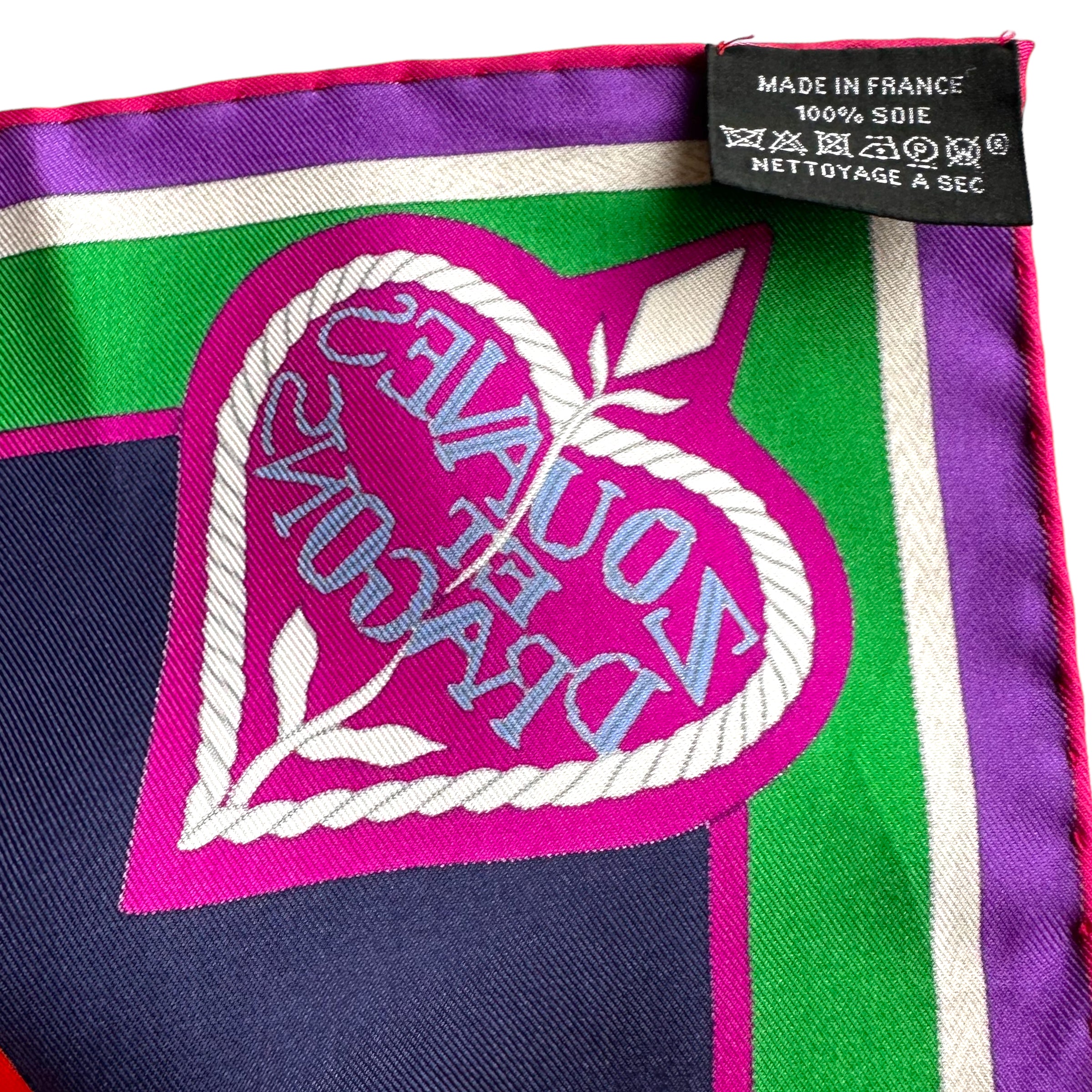 Zouaves et dragons - FOULARD HERMES 90 cm