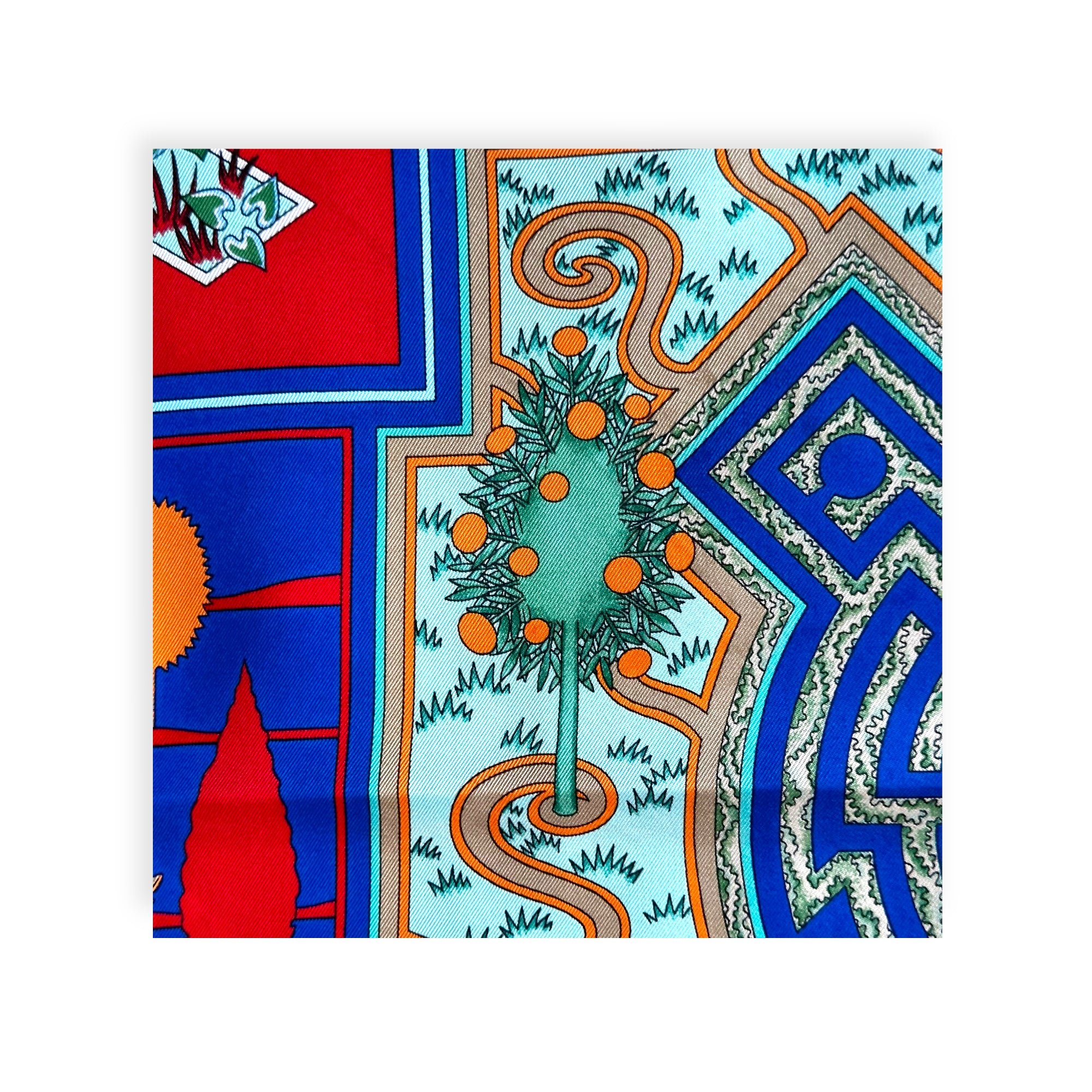 Paridaiza - FOULARD CARRE HERMES 90CM