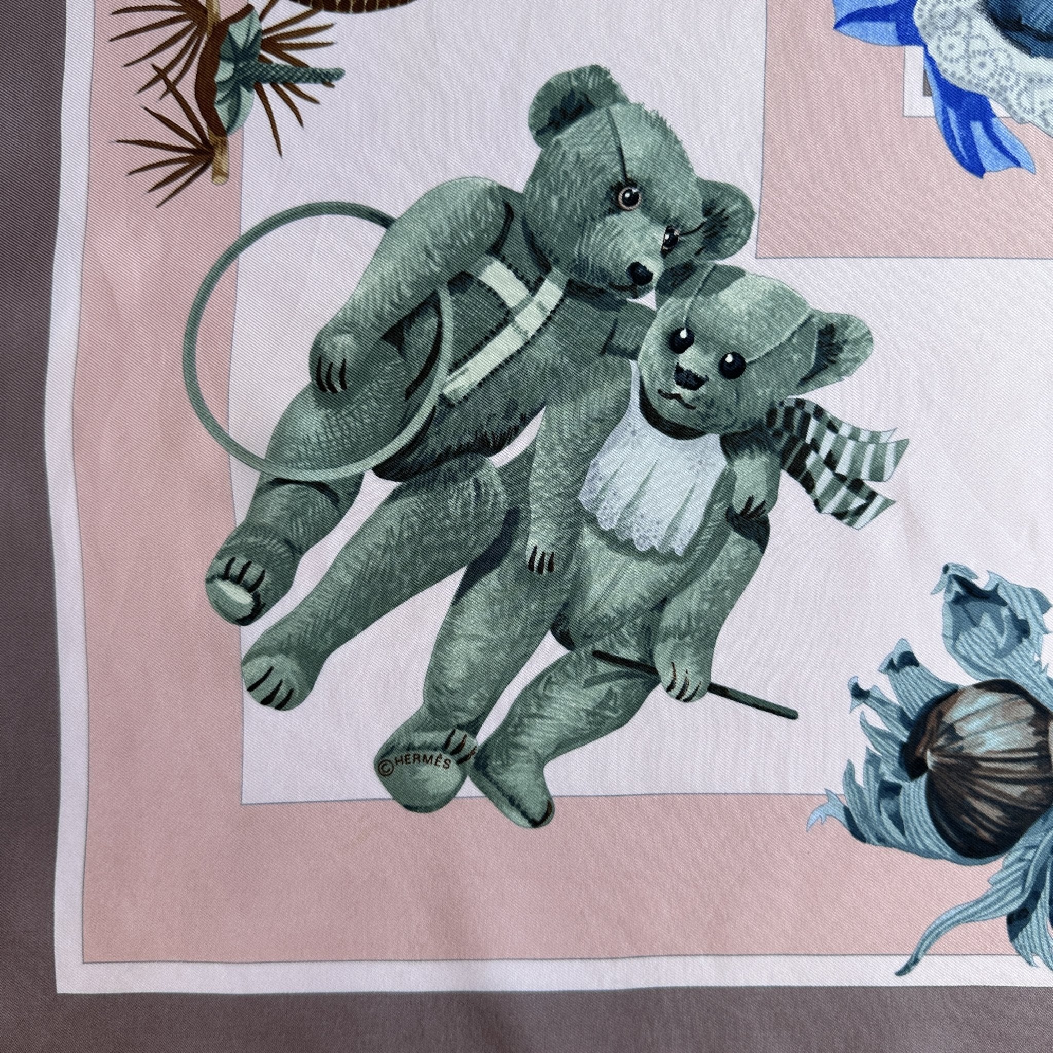 Confidents des coeurs - FOULARD HERMES 90 CM