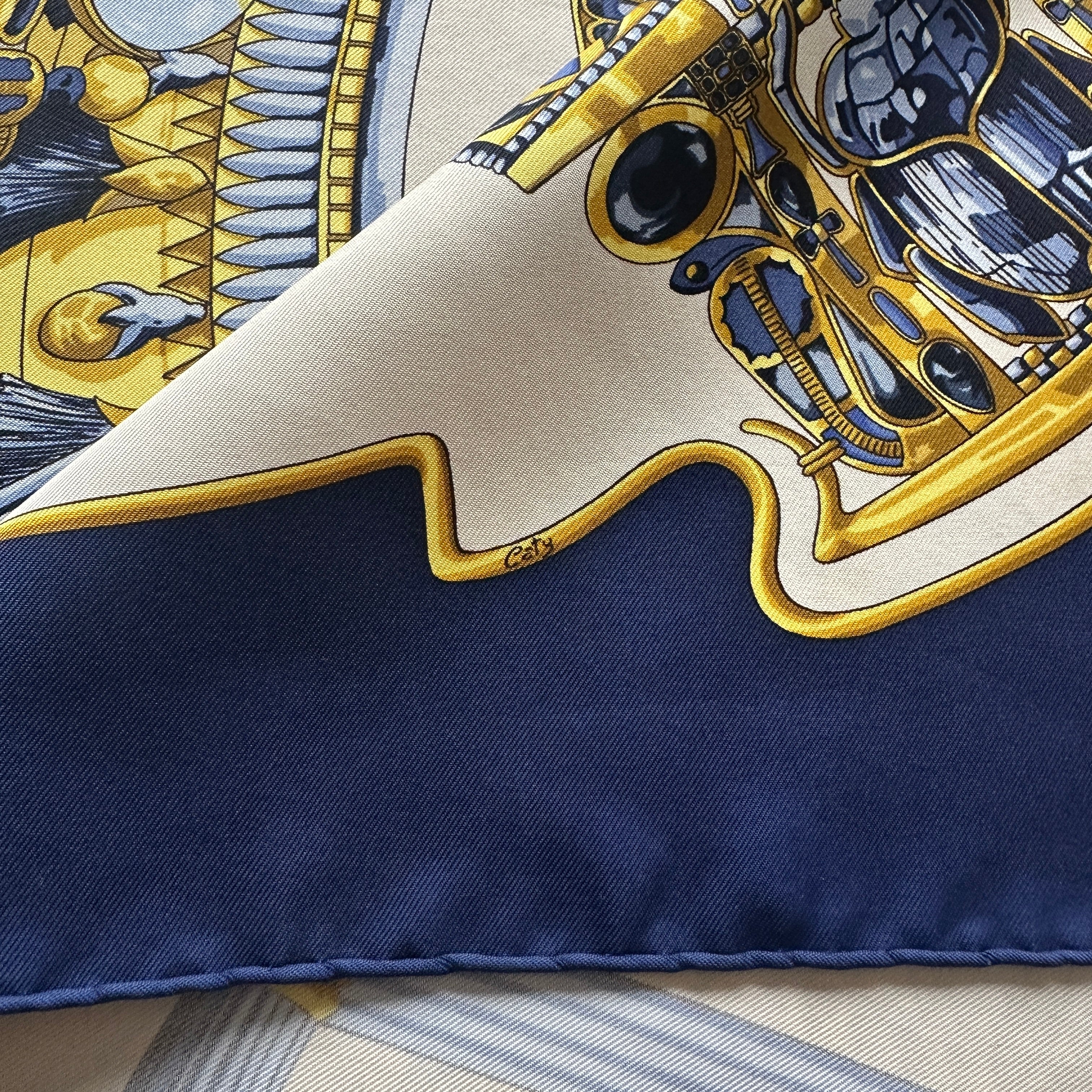 Hermès Egypt Scarf – Caty Latham, 1992 edition