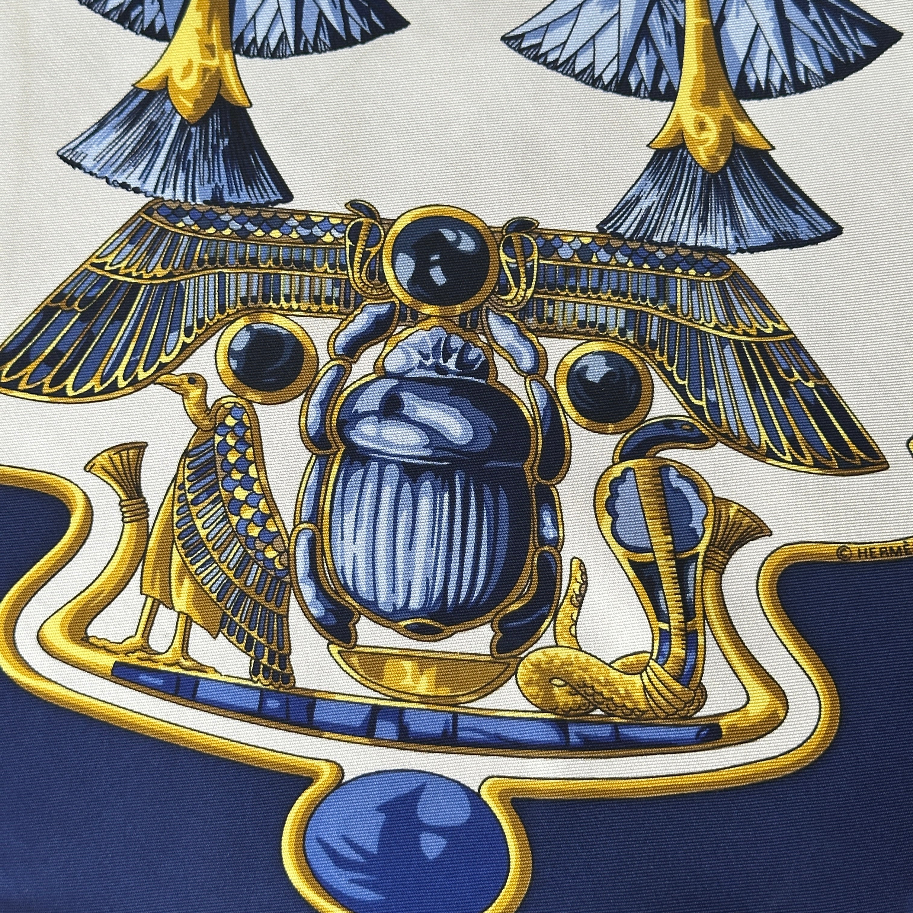 Hermès Egypt Scarf – Caty Latham, 1992 edition