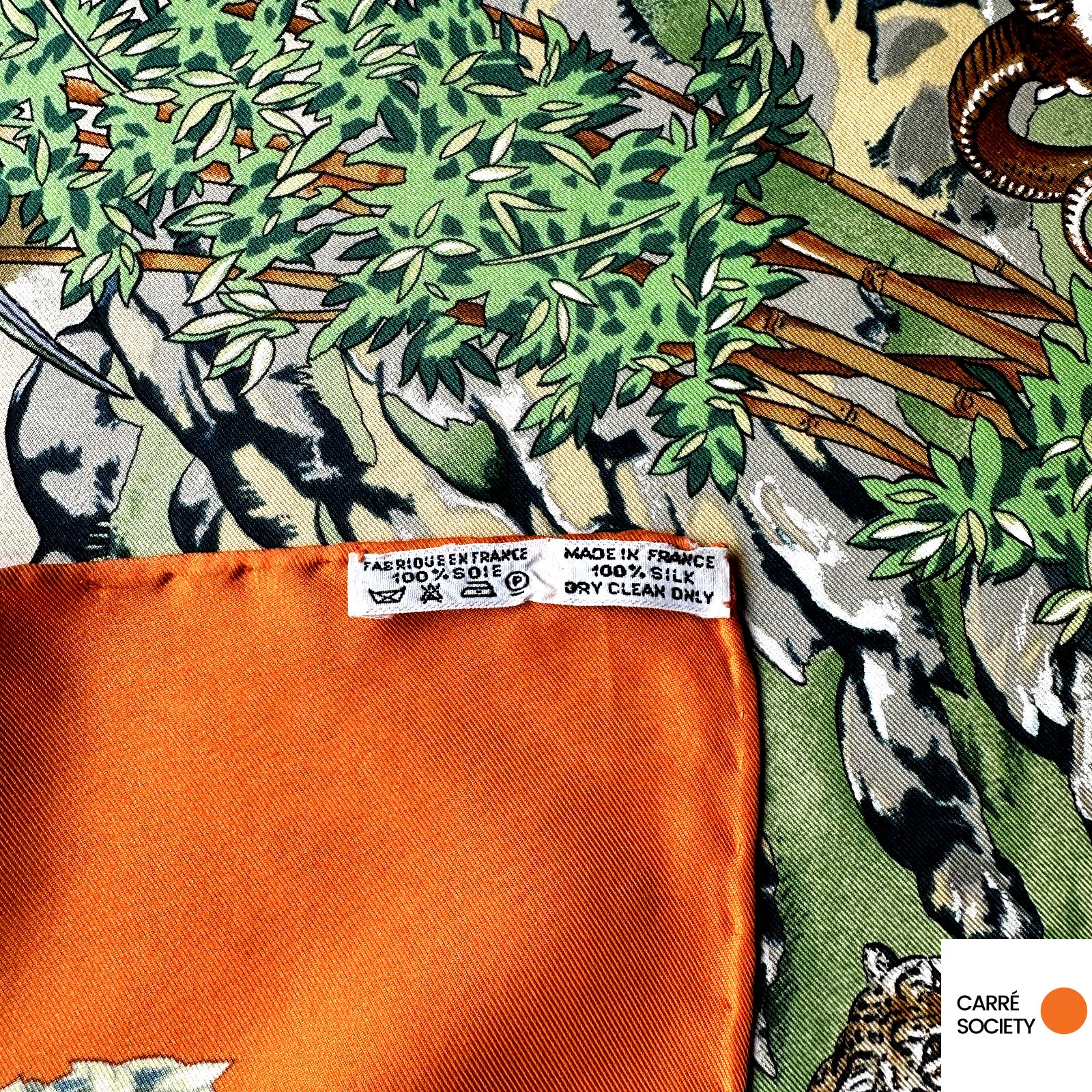 Hermès Sichuan scarf – Robert Dallet - 1995