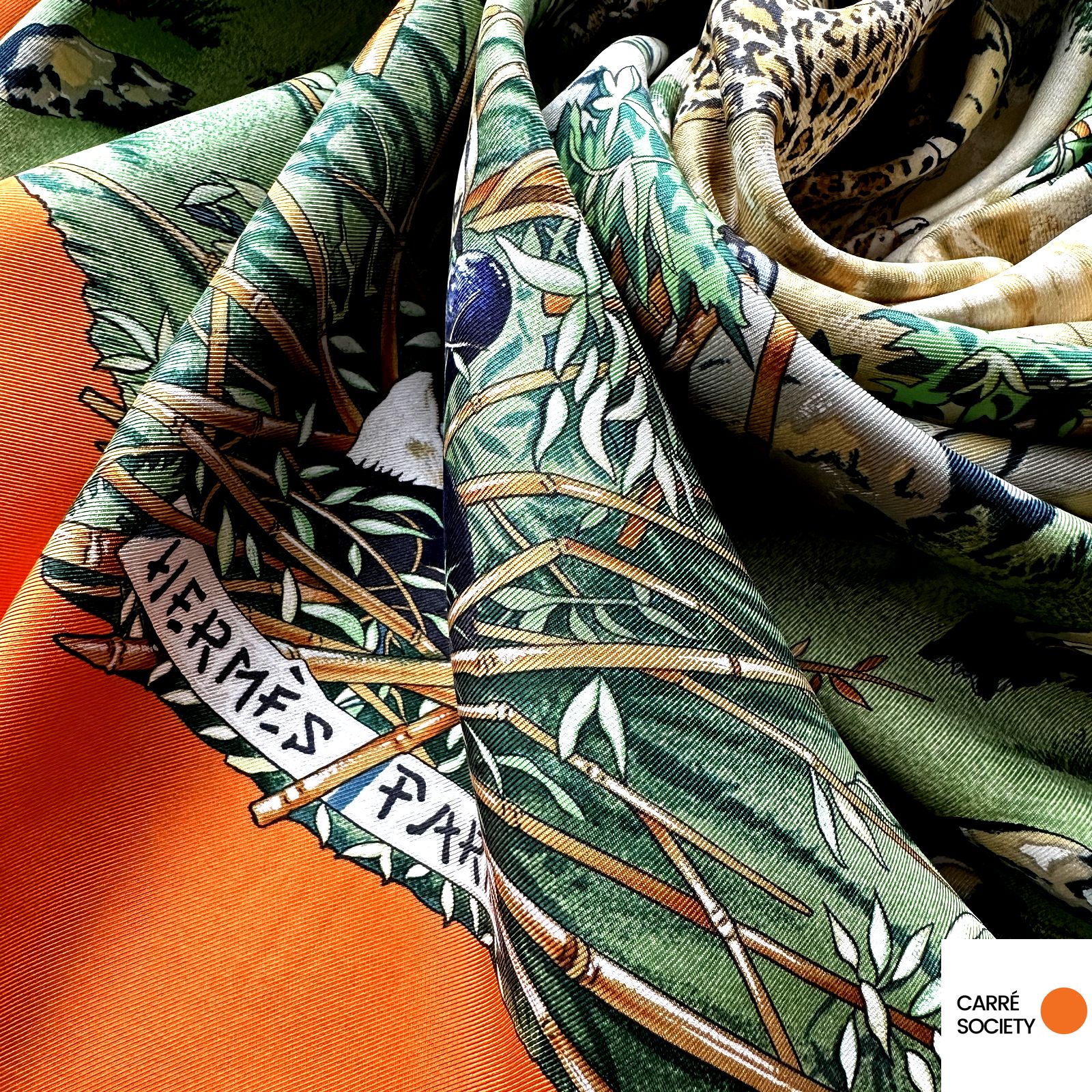Hermès Sichuan scarf – Robert Dallet - 1995